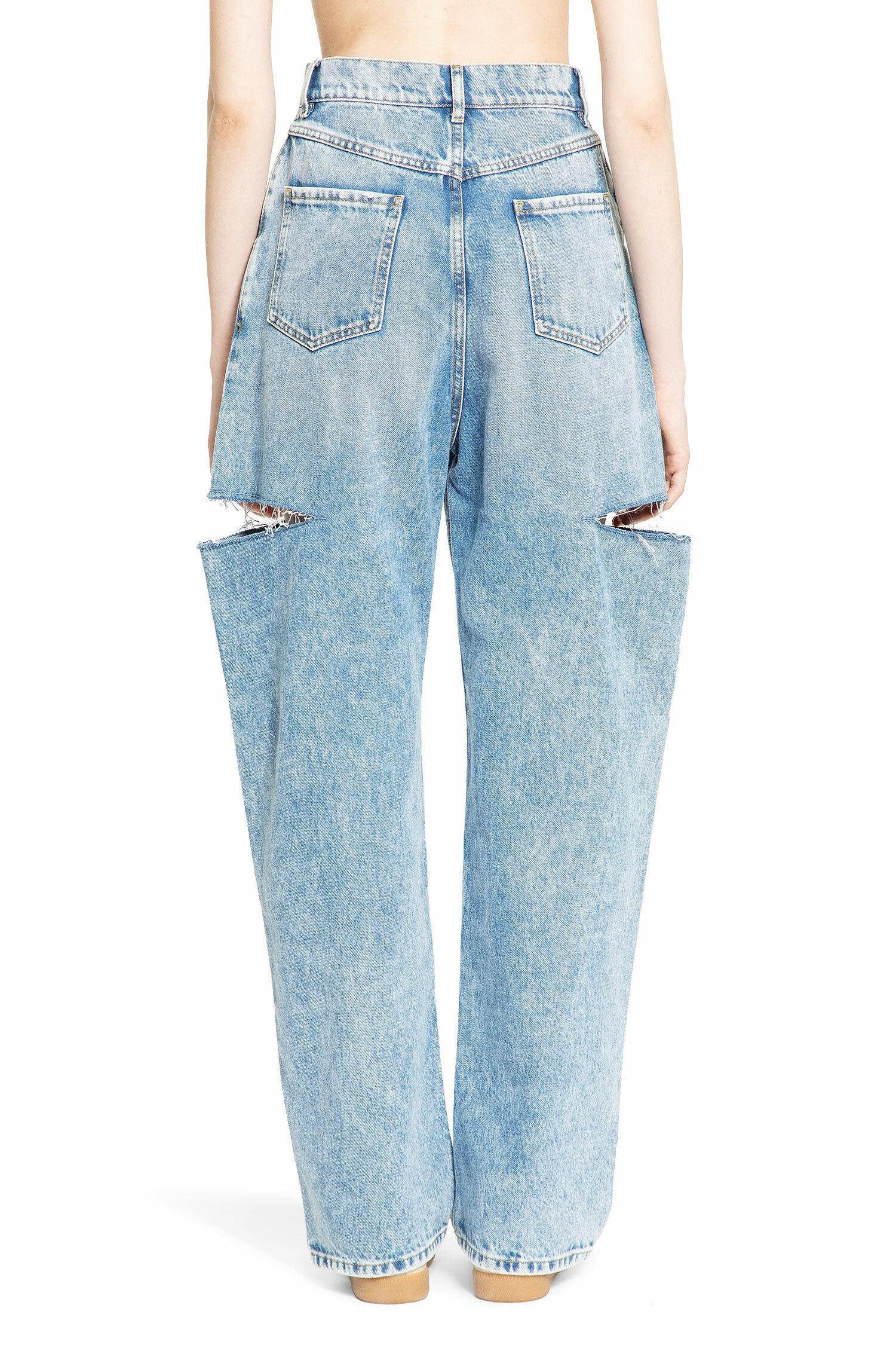 Оригінальна Denim Jeans With Slash Details Maison margiela – збільшений вид