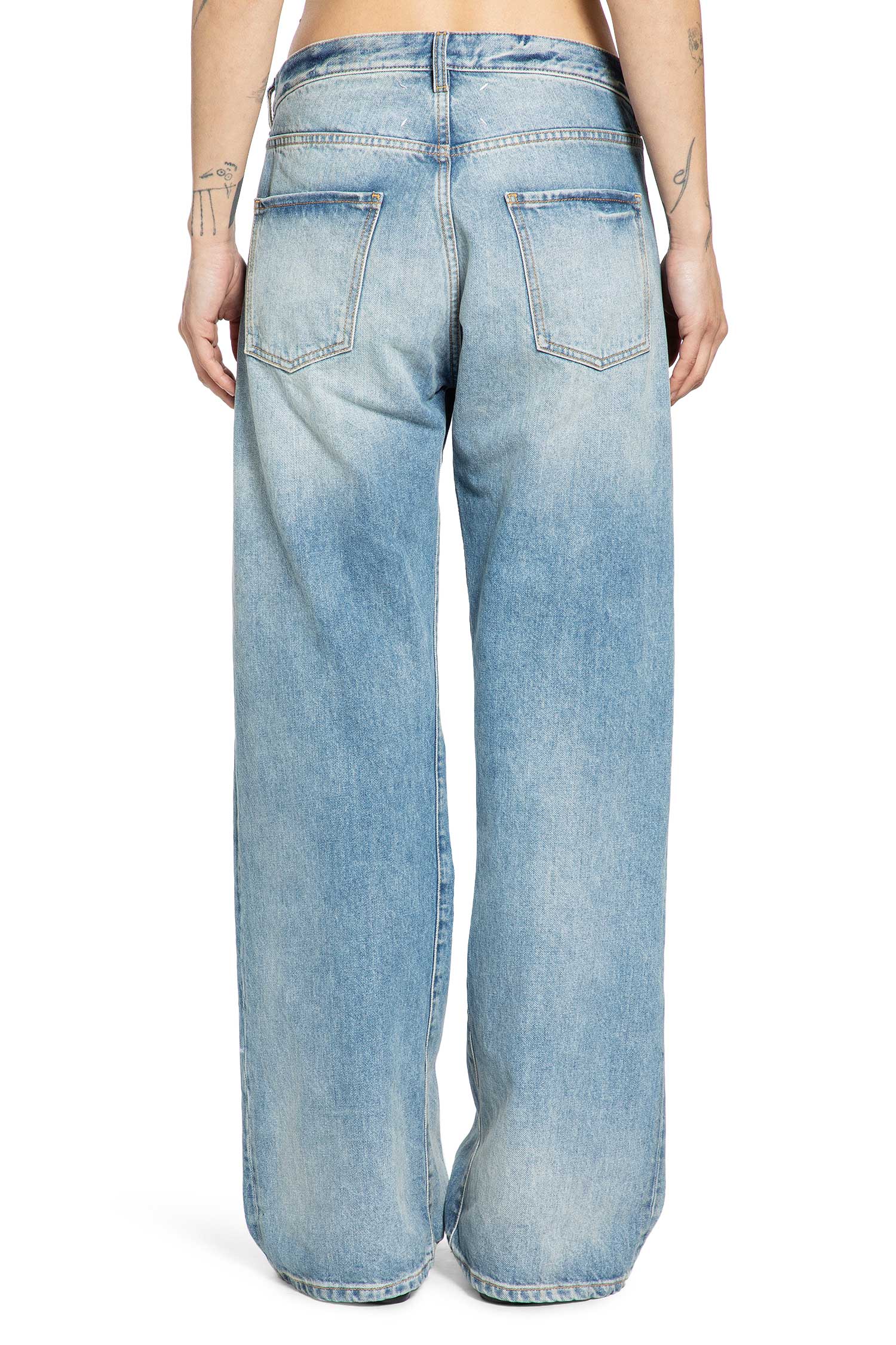 Low Rise Loose Fit Jeans Maison margiela оригінал – Купити в Україні – збільшений вид