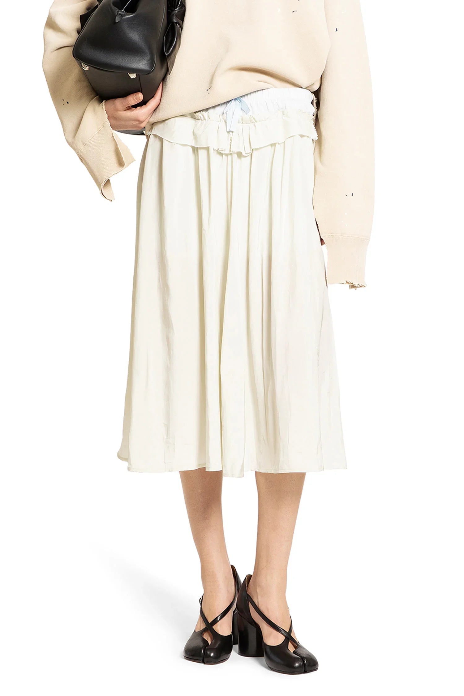 Anonimity Of The Lining MIDI Skirt Maison margiela оригінал – Купити в Україні – боковий вид