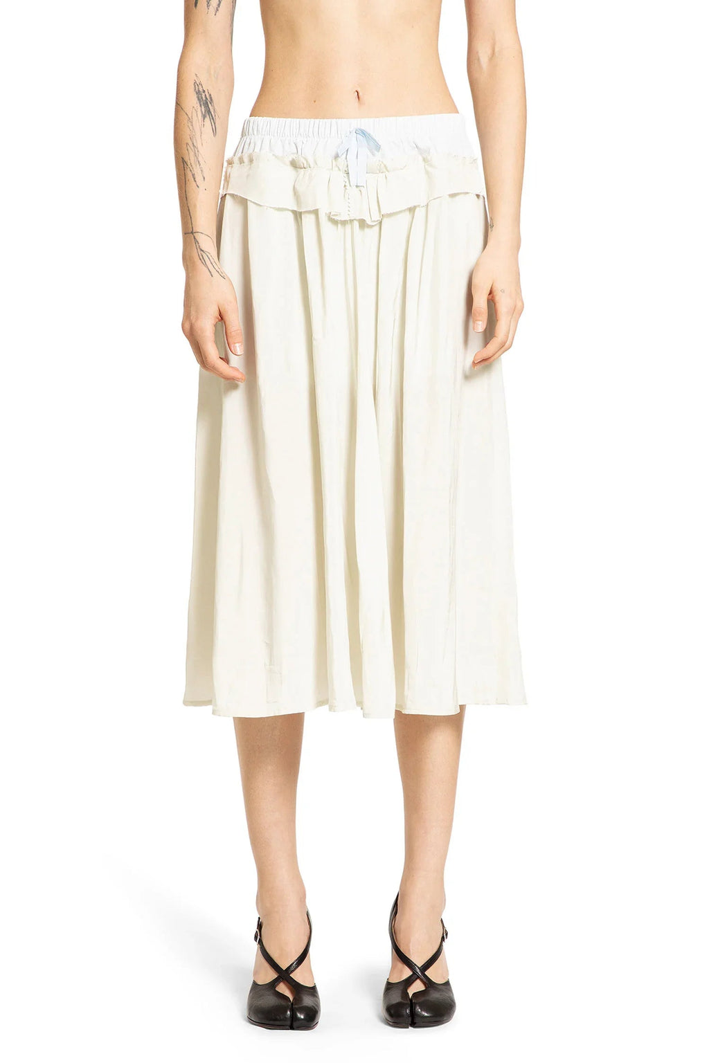 Anonimity Of The Lining MIDI Skirt Maison margiela оригінал – Купити в Україні – вид ззаду