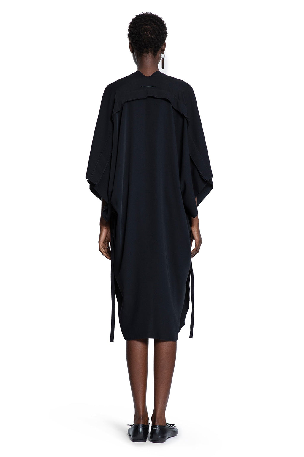 Draped MIDI Dress Maison margiela – Гарантія оригінальності – збільшений вид