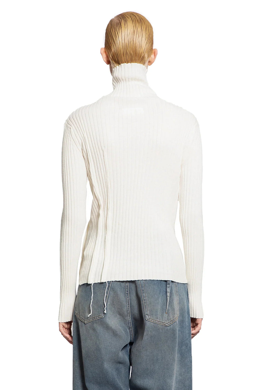 Оригінальна Cut-Out Turtleneck Sweater Maison margiela – збільшений вид