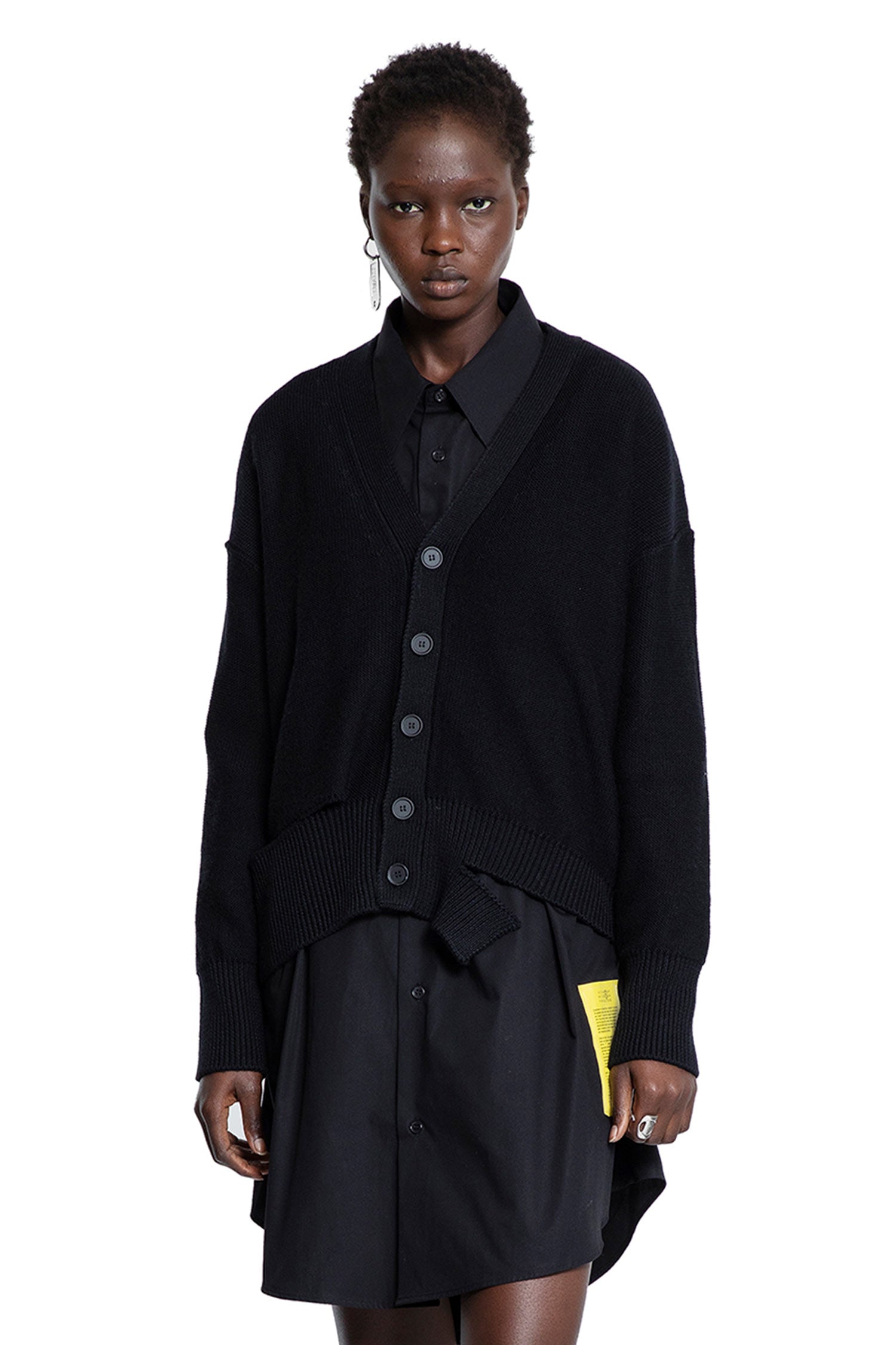 Оригінальна Distressed Cardigan Maison margiela – боковий вид