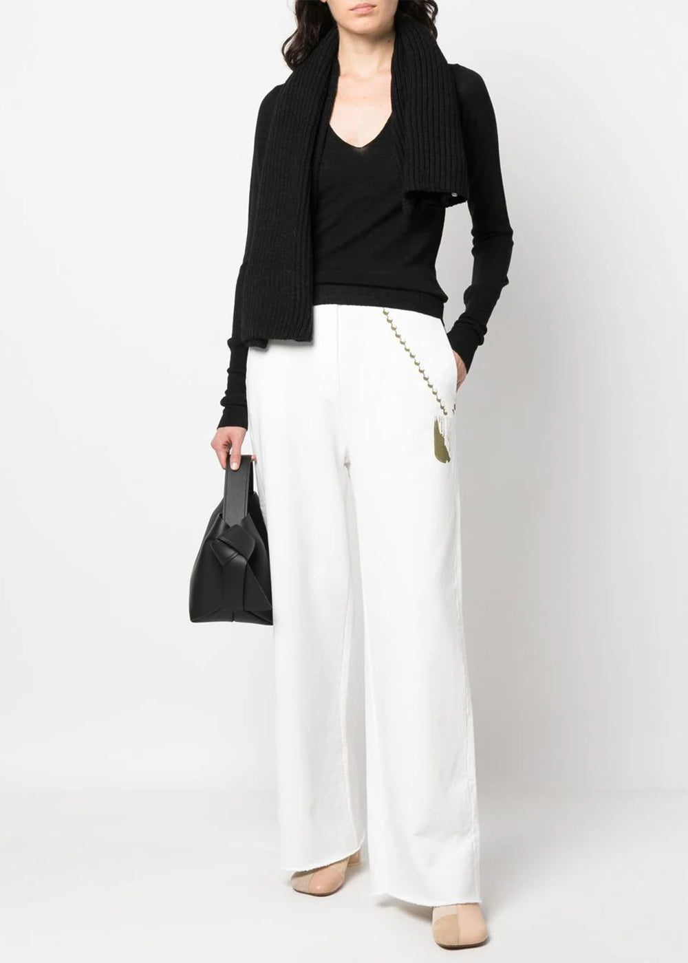 Off White Tag Print Trousers Maison margiela оригінал – Купити в Україні – збільшений вид