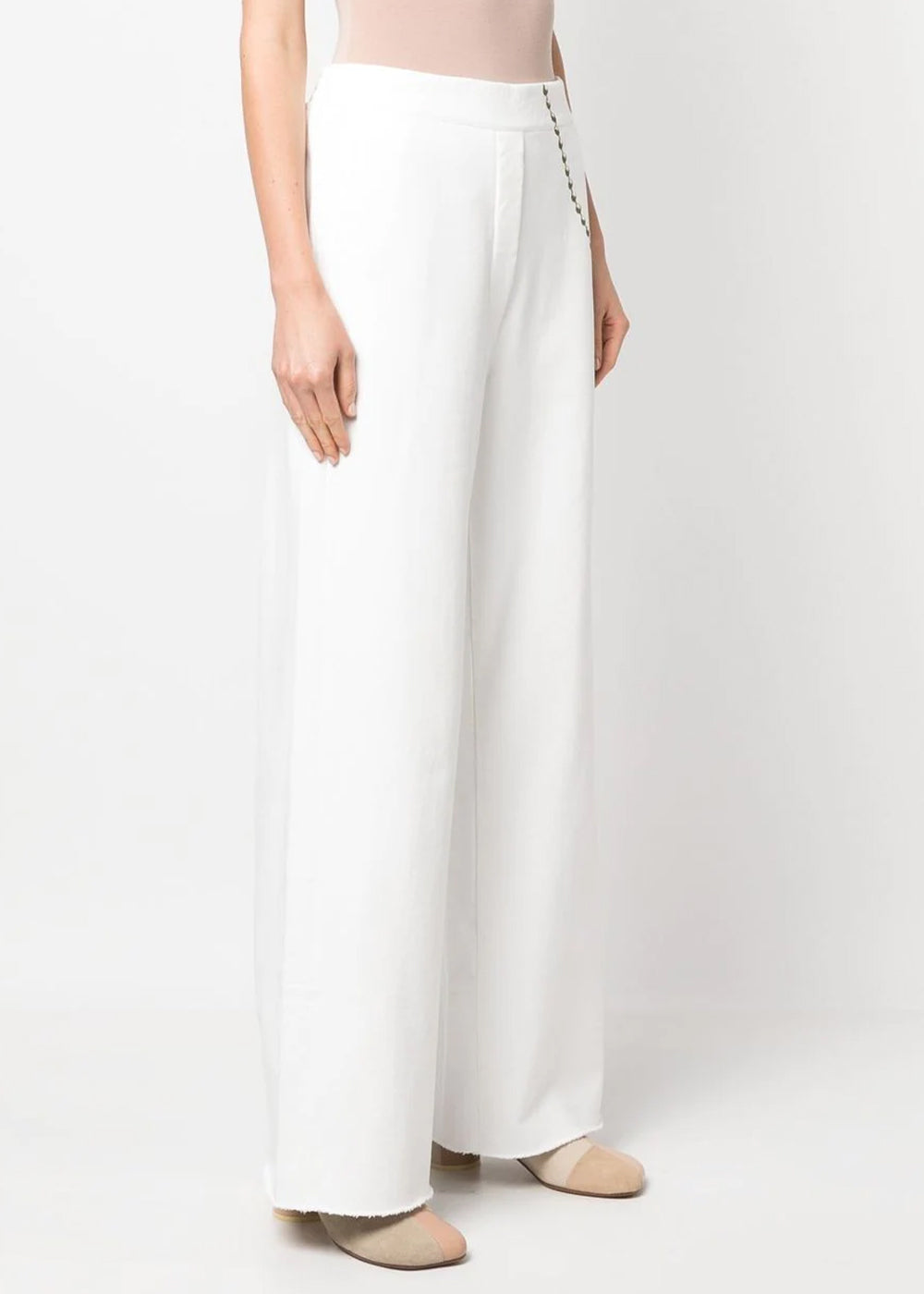 Off White Tag Print Trousers Maison margiela оригінал – Купити в Україні – вид ззаду