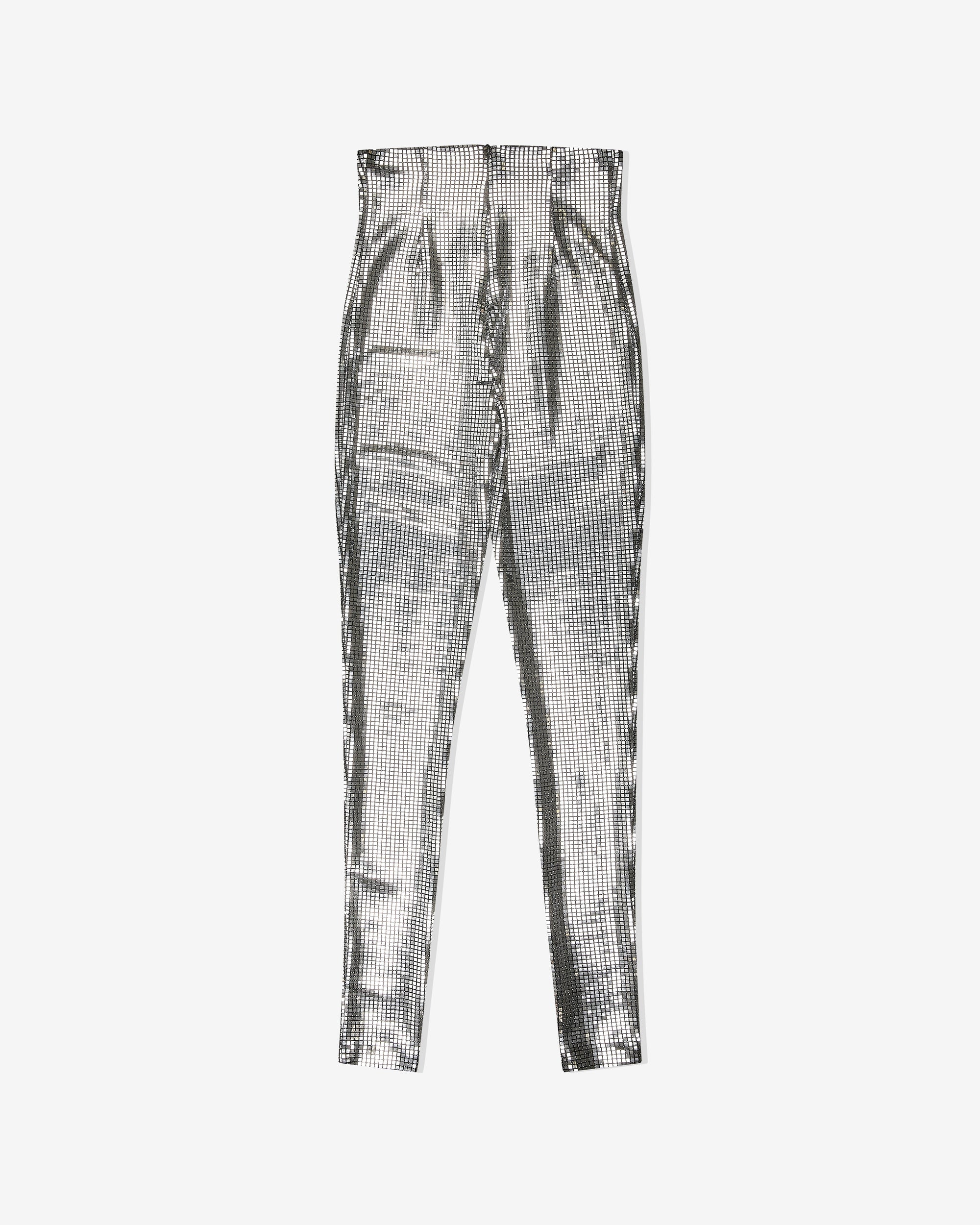 Оригінальна Womens Metallic Leggings Maison margiela – вид ззаду