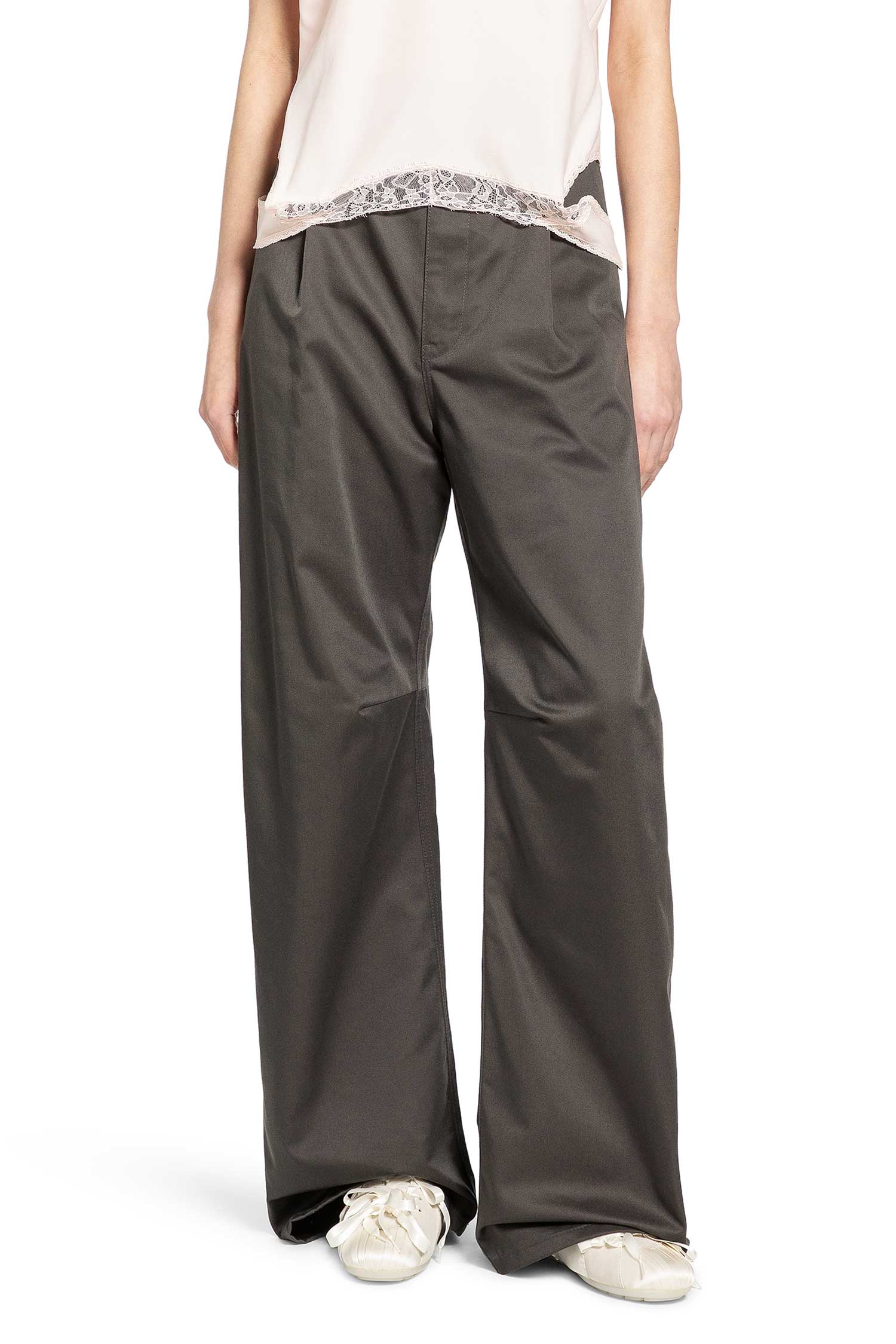 Оригінальна Wide Leg Chinos Maison margiela – боковий вид