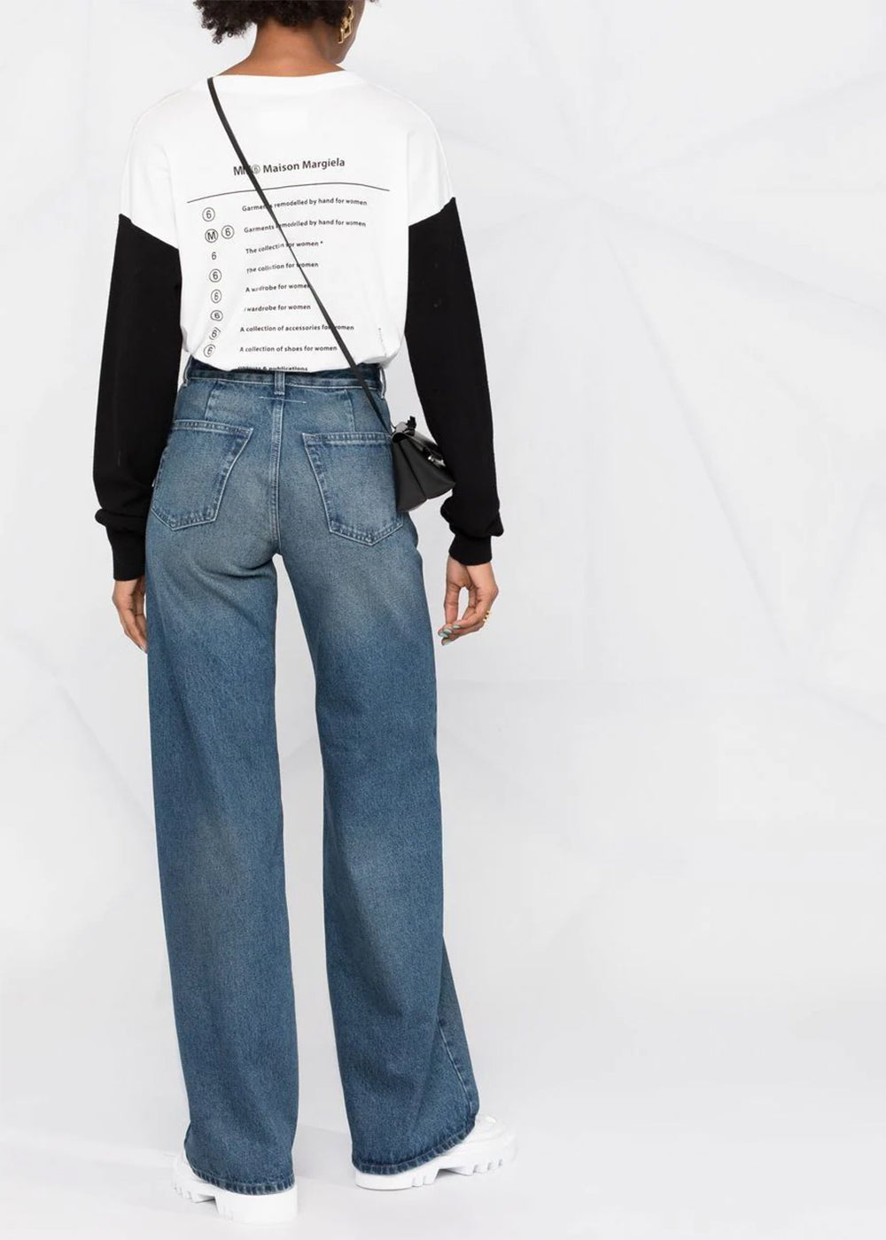 Оригінальна Blue Wide-Leg Jeans Maison margiela – збільшений вид