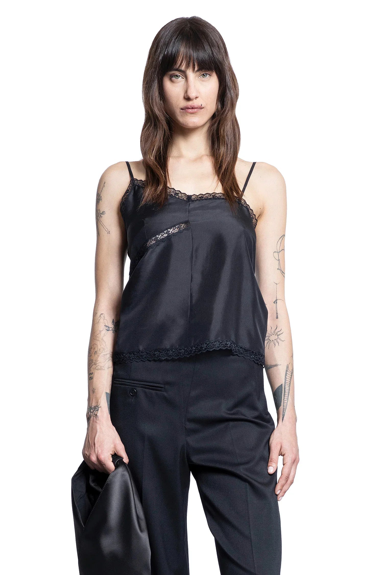 Woman Black Tops Maison margiela оригінал – Купити в Україні – боковий вид