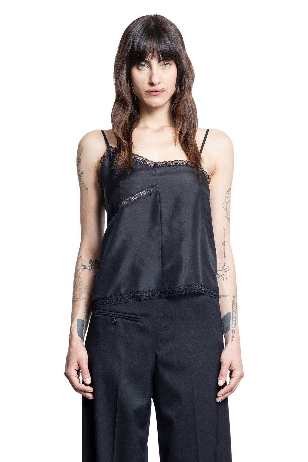 Woman Black Tops Maison margiela оригінал – Купити в Україні – вид ззаду
