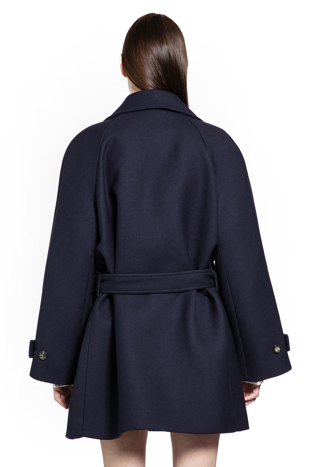 Wool Blend Short Coat Loewe – Гарантія оригінальності – збільшений вид