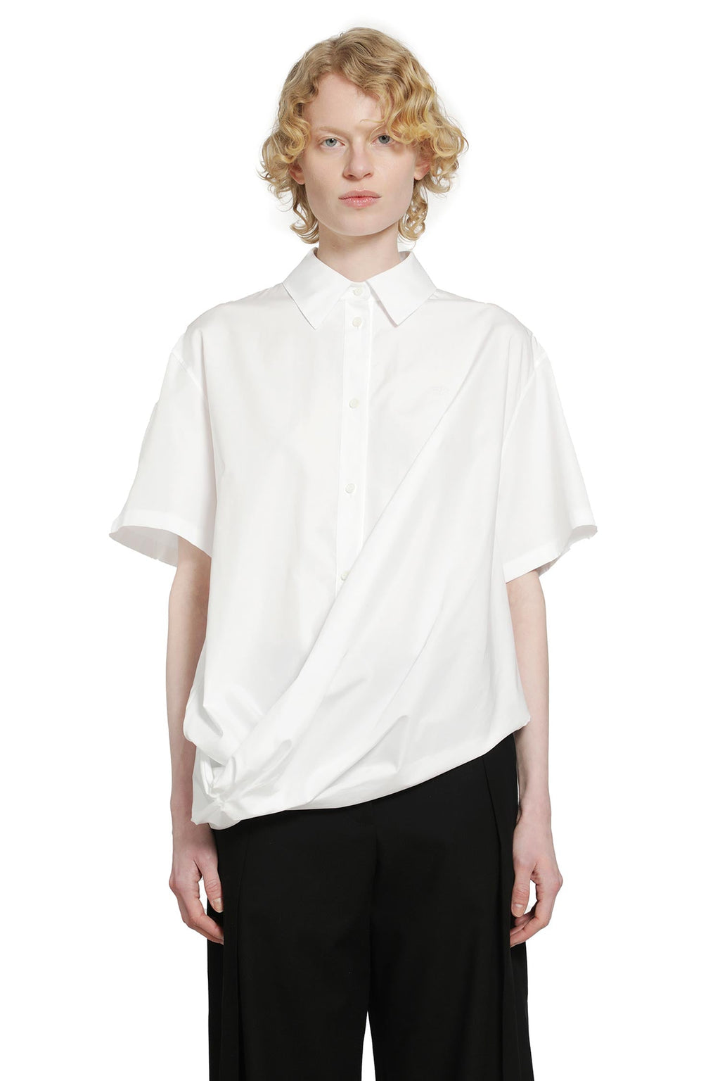 Оригінальна Short Sleeve Shirt In Cotton Loewe – вид ззаду
