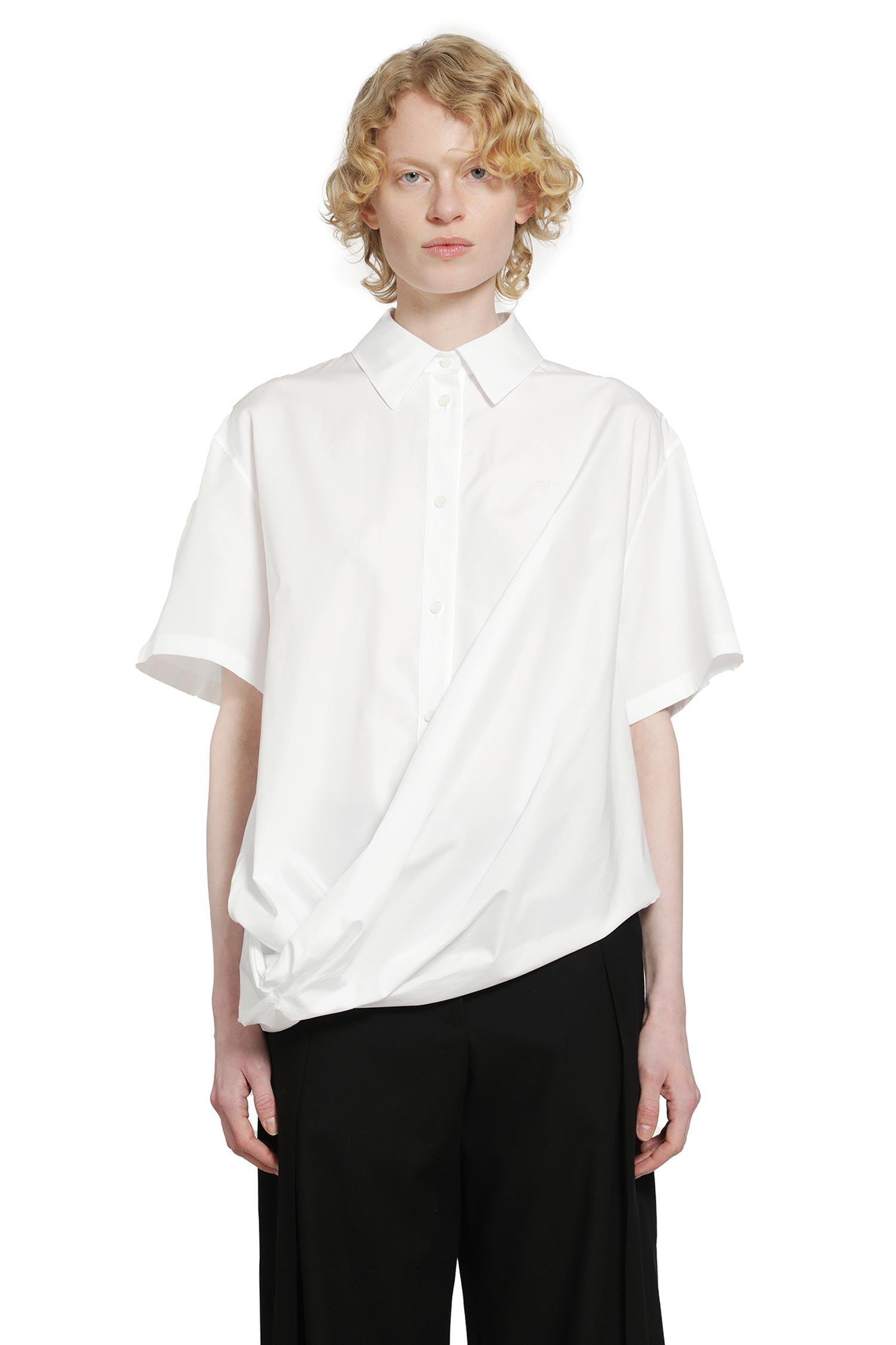 Оригінальна Short Sleeve Shirt In Cotton Loewe – вид ззаду