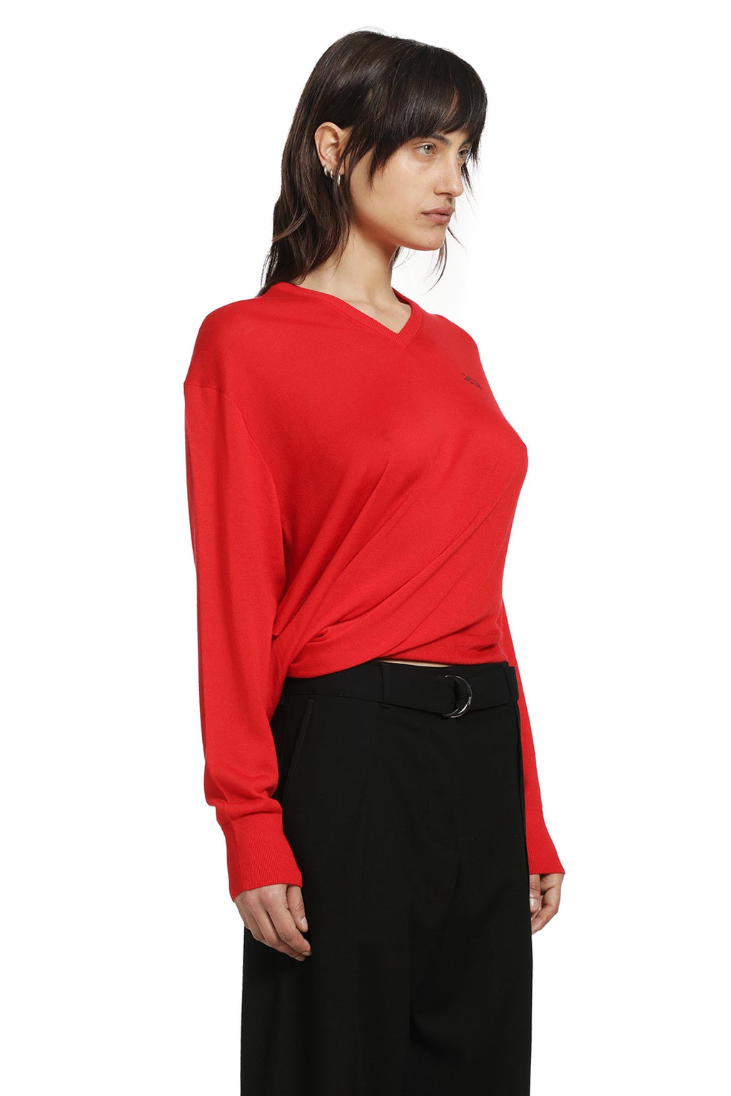 Draped Wool Sweater Loewe – Гарантія оригінальності – детальний вид