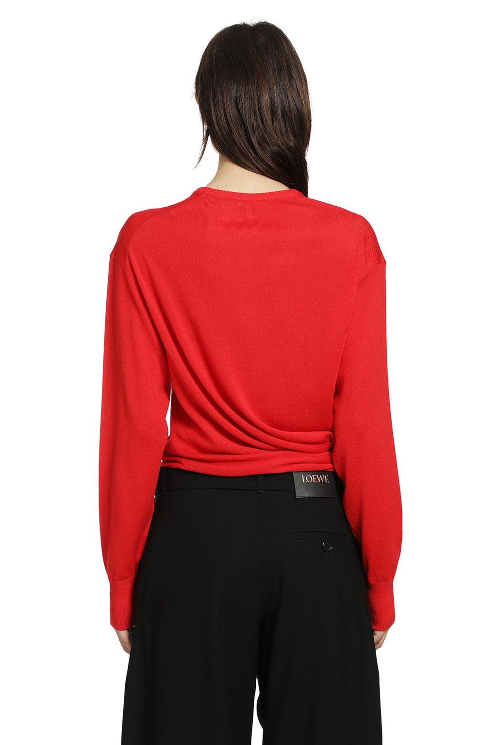 Draped Wool Sweater Loewe – Гарантія оригінальності – збільшений вид