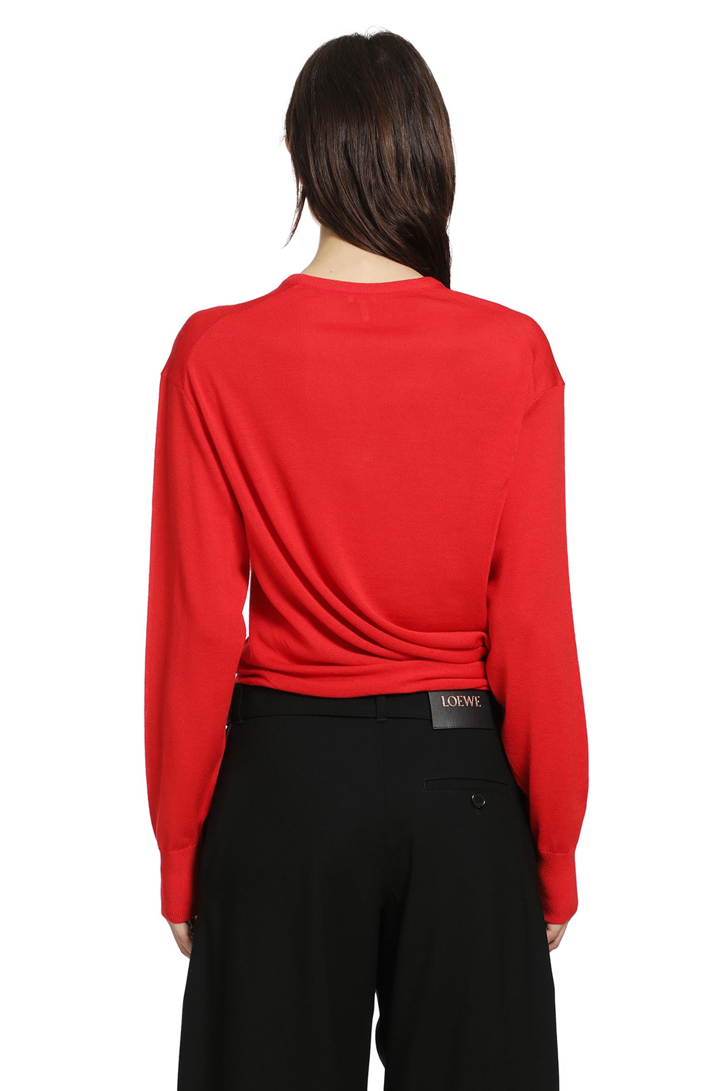 Draped Wool Sweater Loewe – Гарантія оригінальності – збільшений вид