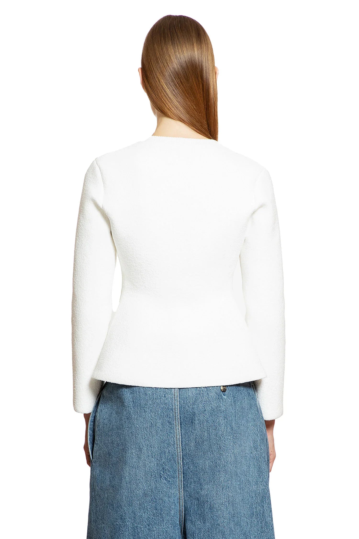 Оригінальна Cardigan In Viscose Cotton Silk Loewe – збільшений вид