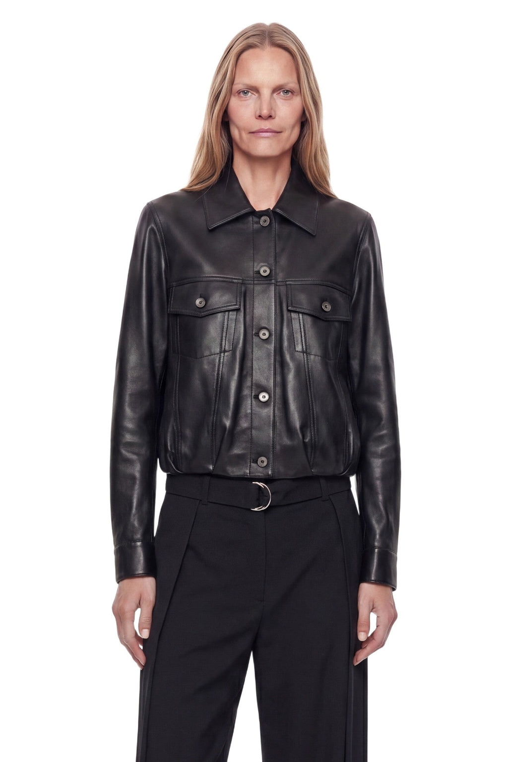 Jacket In Nappa Lambskin Loewe оригінал – Купити в Україні – вид ззаду