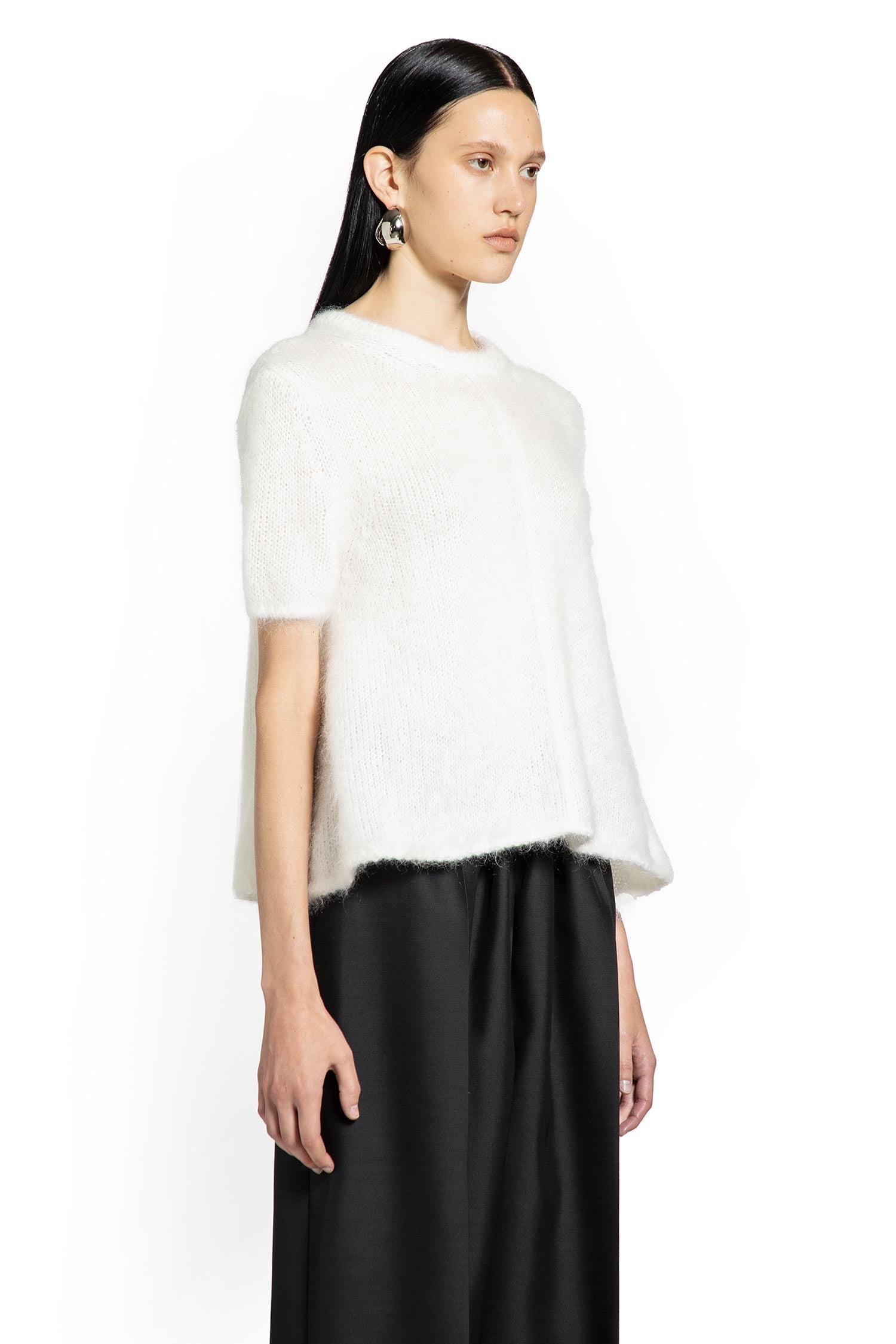 Оригінальна Short Sleeve Sweater In Mohair Blend Loewe – детальний вид