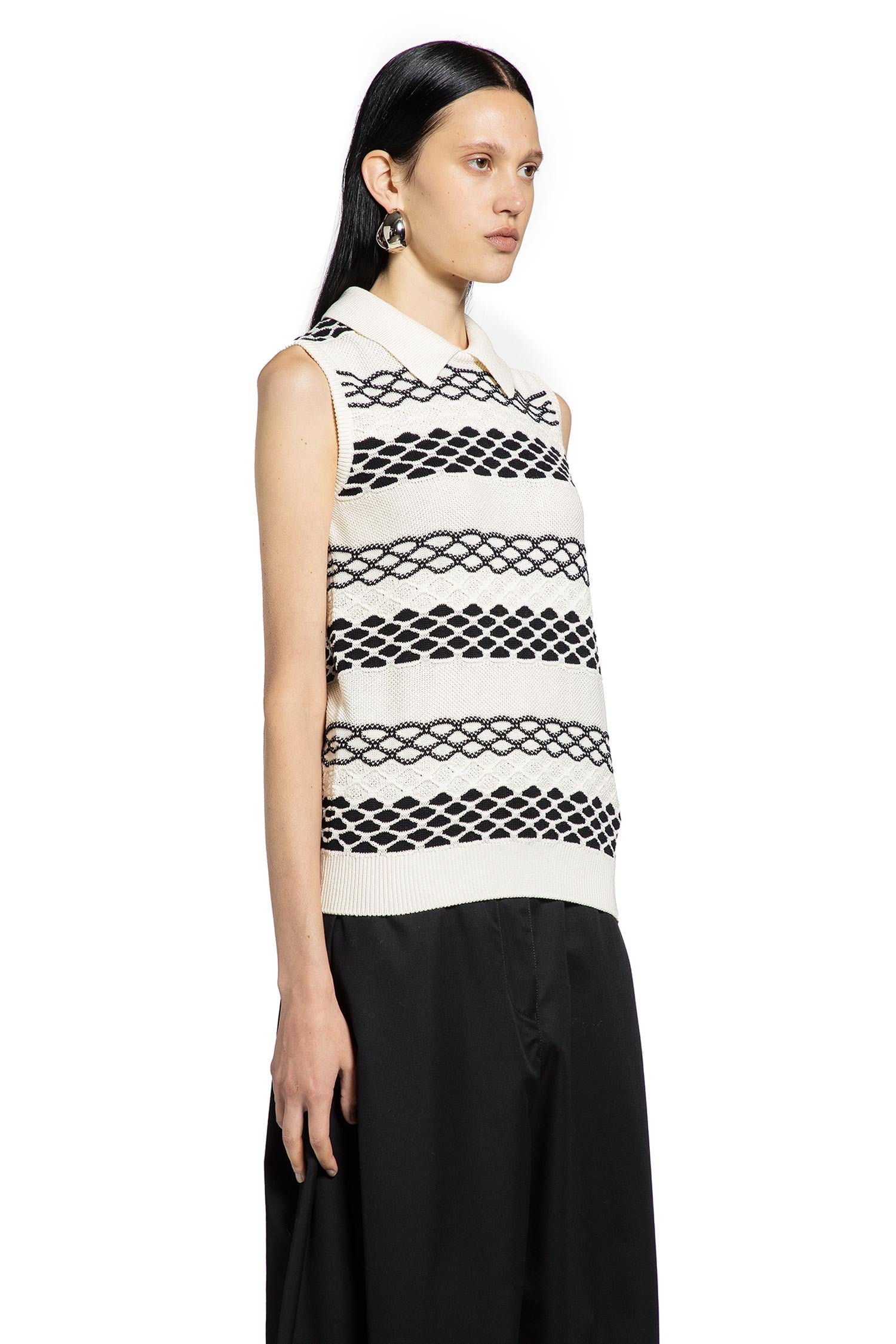 Vest In Cotton Jacquard Loewe оригінал – Купити в Україні – детальний вид