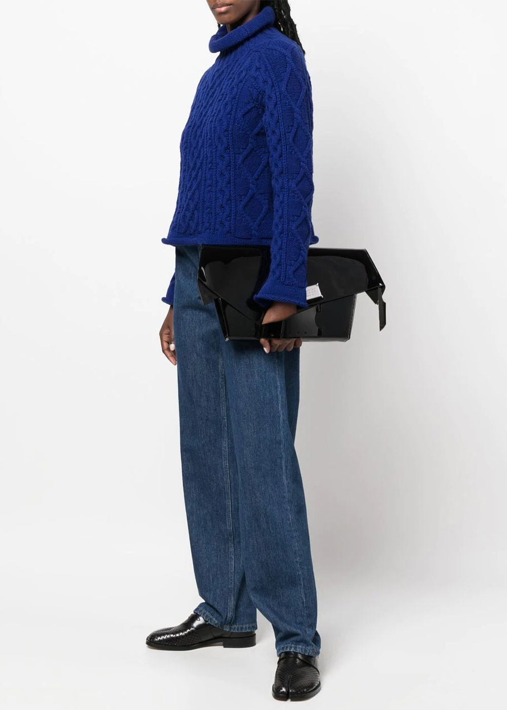 Black Small Snatched Bag Maison margiela – Гарантія оригінальності – збільшений вид