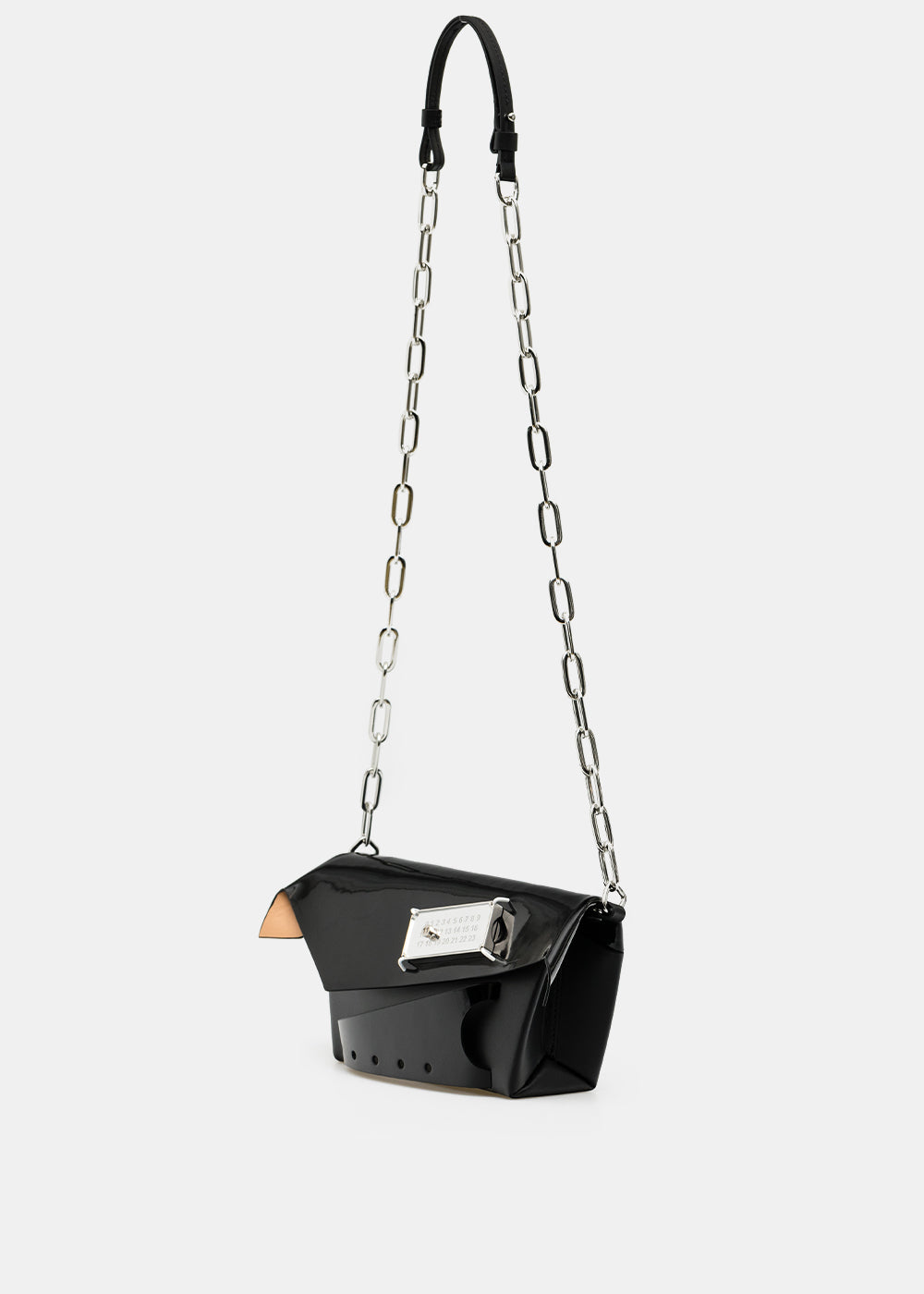 Black Small Snatched Bag Maison margiela – Гарантія оригінальності – детальний вид