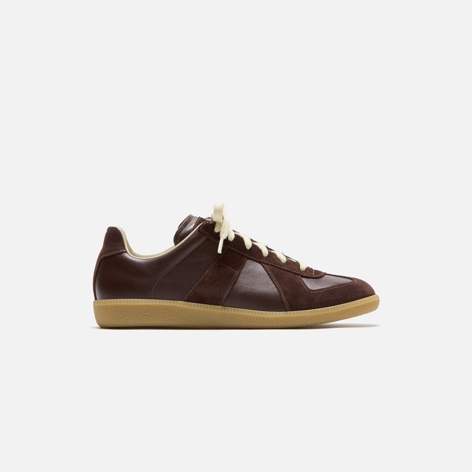 Оригінальна Replica Sneakers Chic Brown Maison margiela – боковий вид