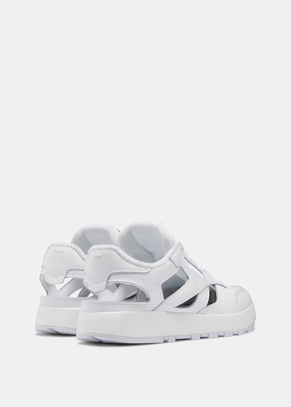 White Reebok Edition Tabi Sneakers Maison margiela – Гарантія оригінальності – детальний вид