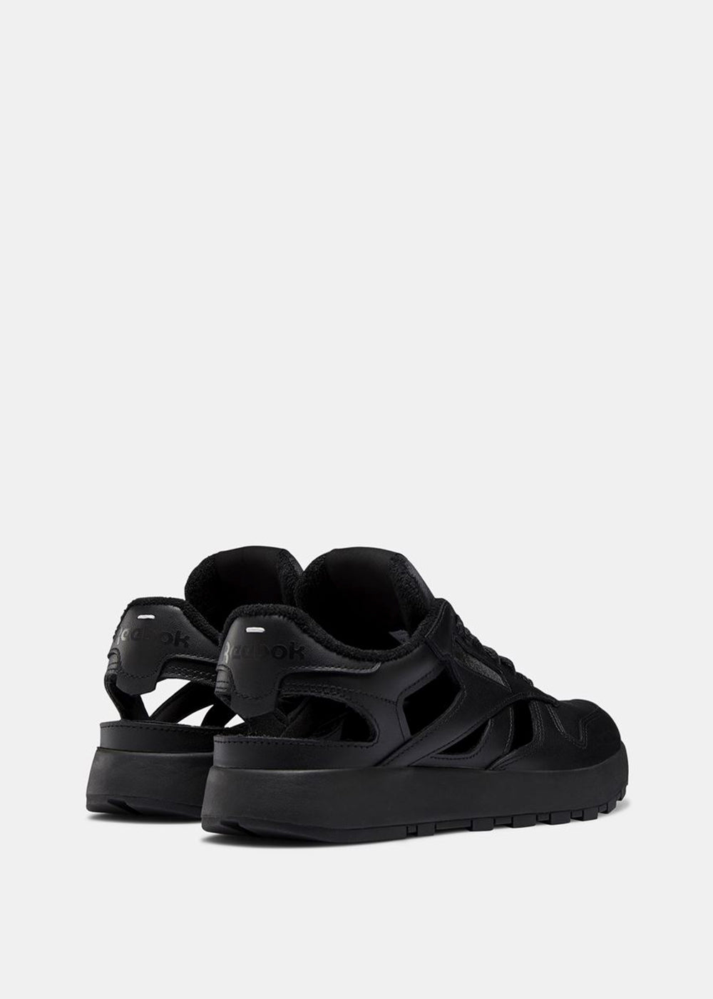 Black Reebok Edition Tabi Sneakers Maison margiela – Гарантія оригінальності – детальний вид
