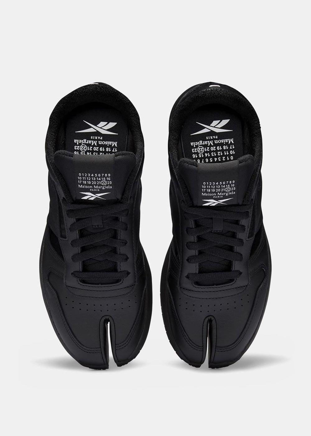Black Reebok Edition Tabi Sneakers Maison margiela – Гарантія оригінальності – збільшений вид