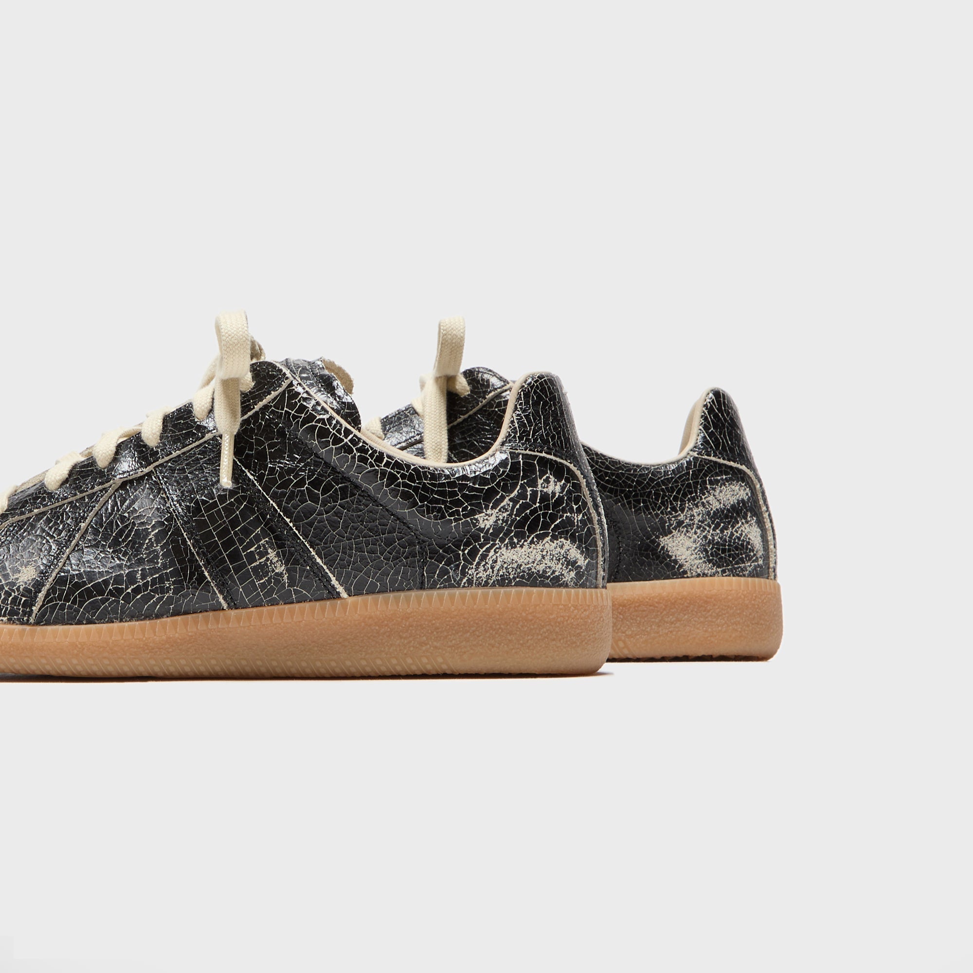 Replica Sneaker Crack Leather Maison margiela – Гарантія оригінальності – детальний вид