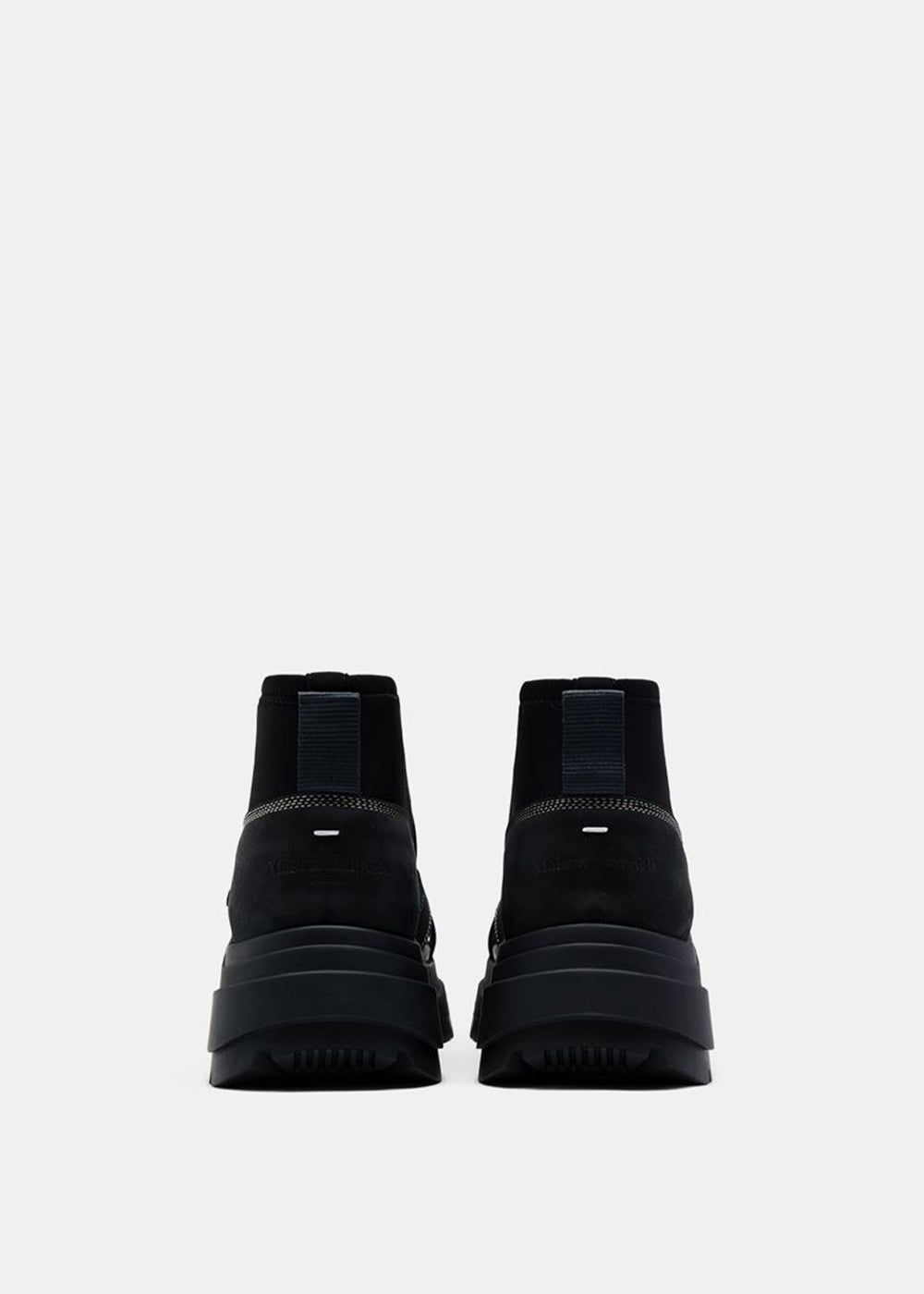 Оригінальна Black Strapped Suede Sandals Maison margiela – детальний вид