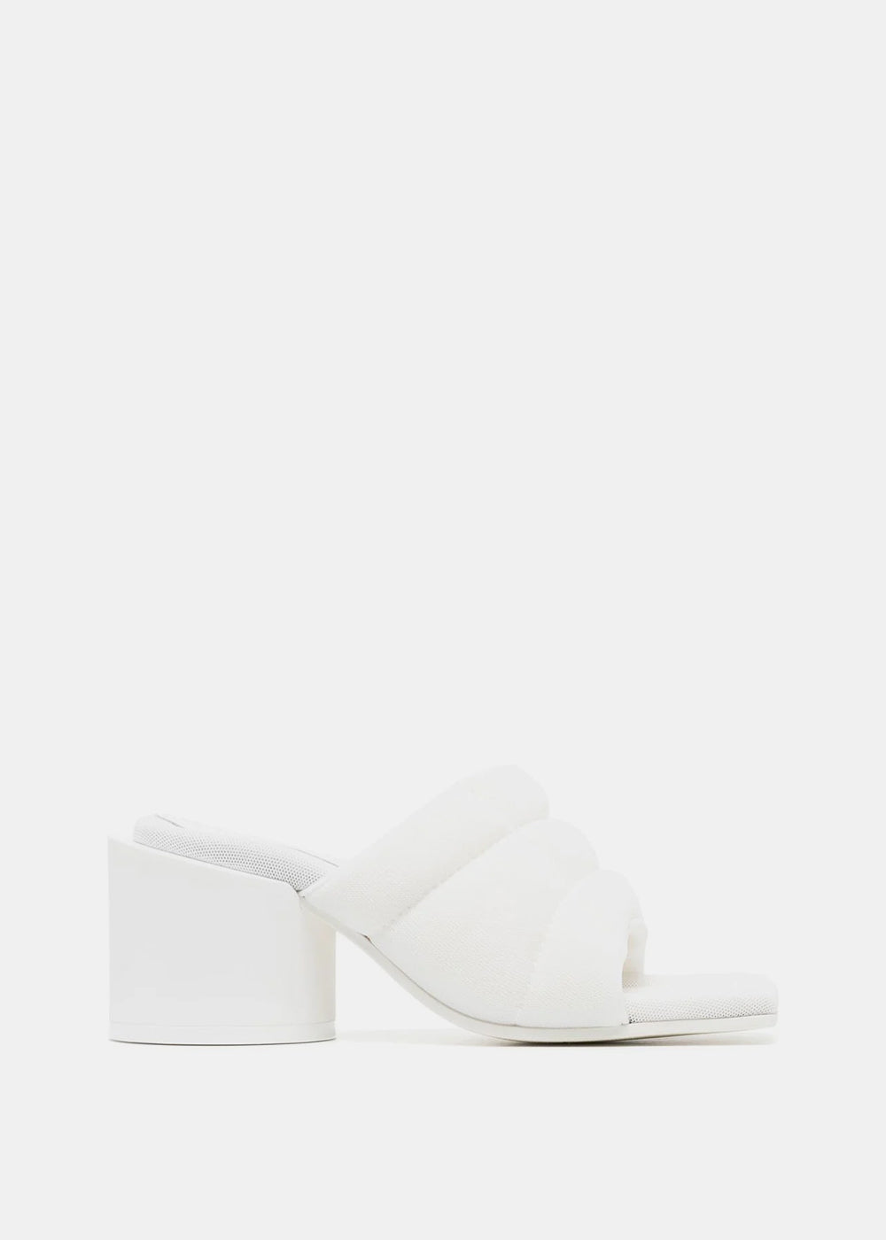 Оригінальна White Clinic Heel Slippers Maison margiela – боковий вид