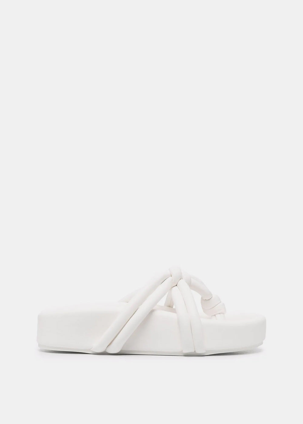 White Chunky Mignon Slippers Maison margiela оригінал – Купити в Україні – боковий вид