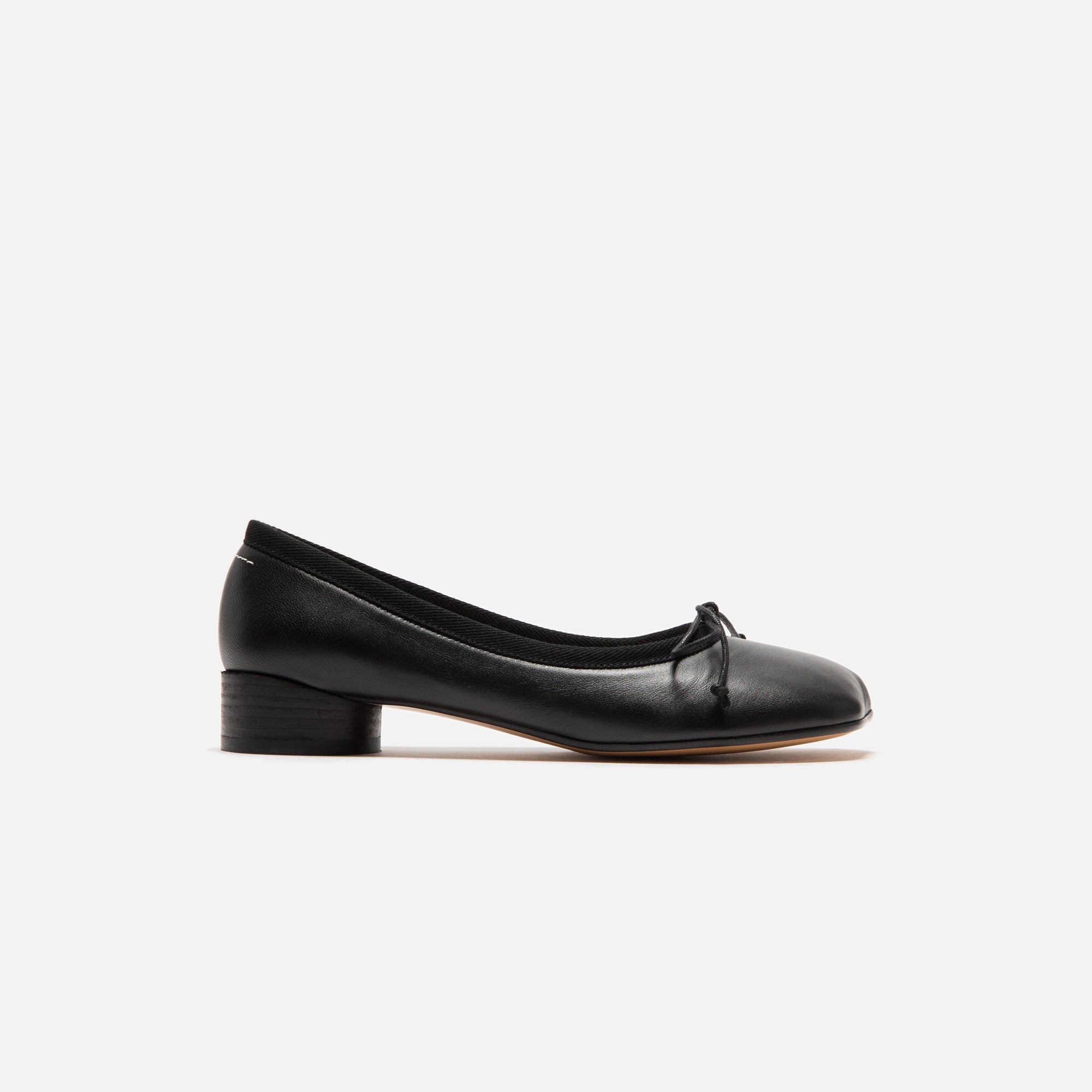 Ballet Shoe Black Maison margiela – Гарантія оригінальності – боковий вид
