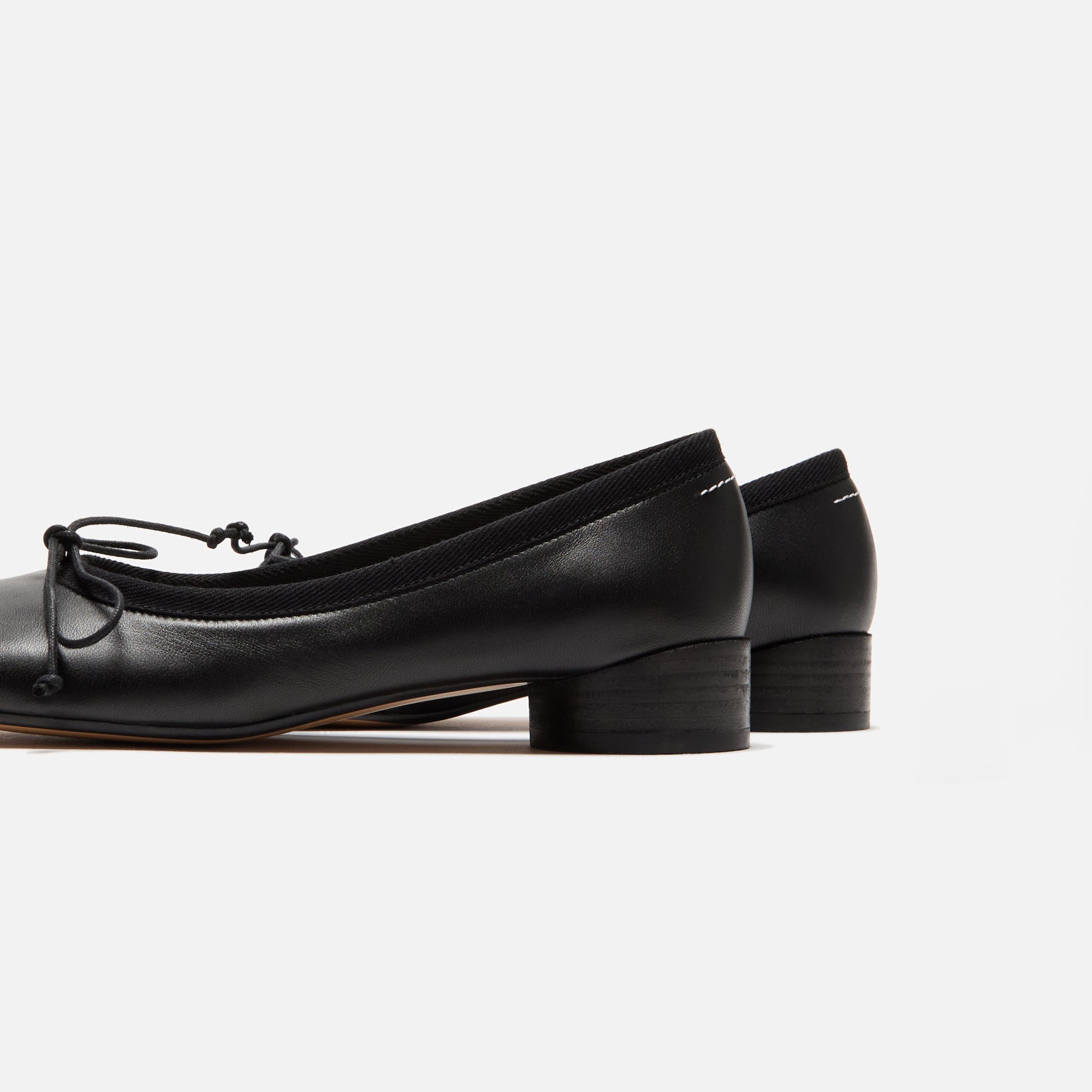 Ballet Shoe Black Maison margiela – Гарантія оригінальності – детальний вид