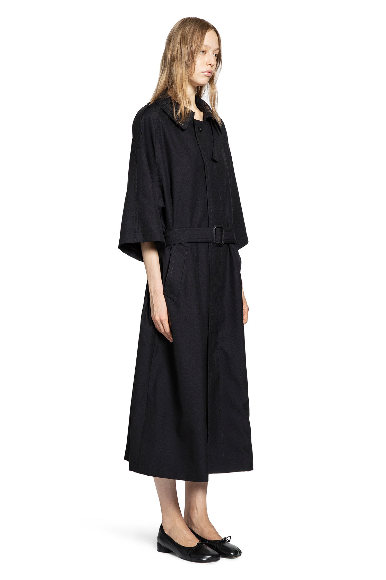 Оригінальна Coat In Virgin Wool Maison margiela – детальний вид