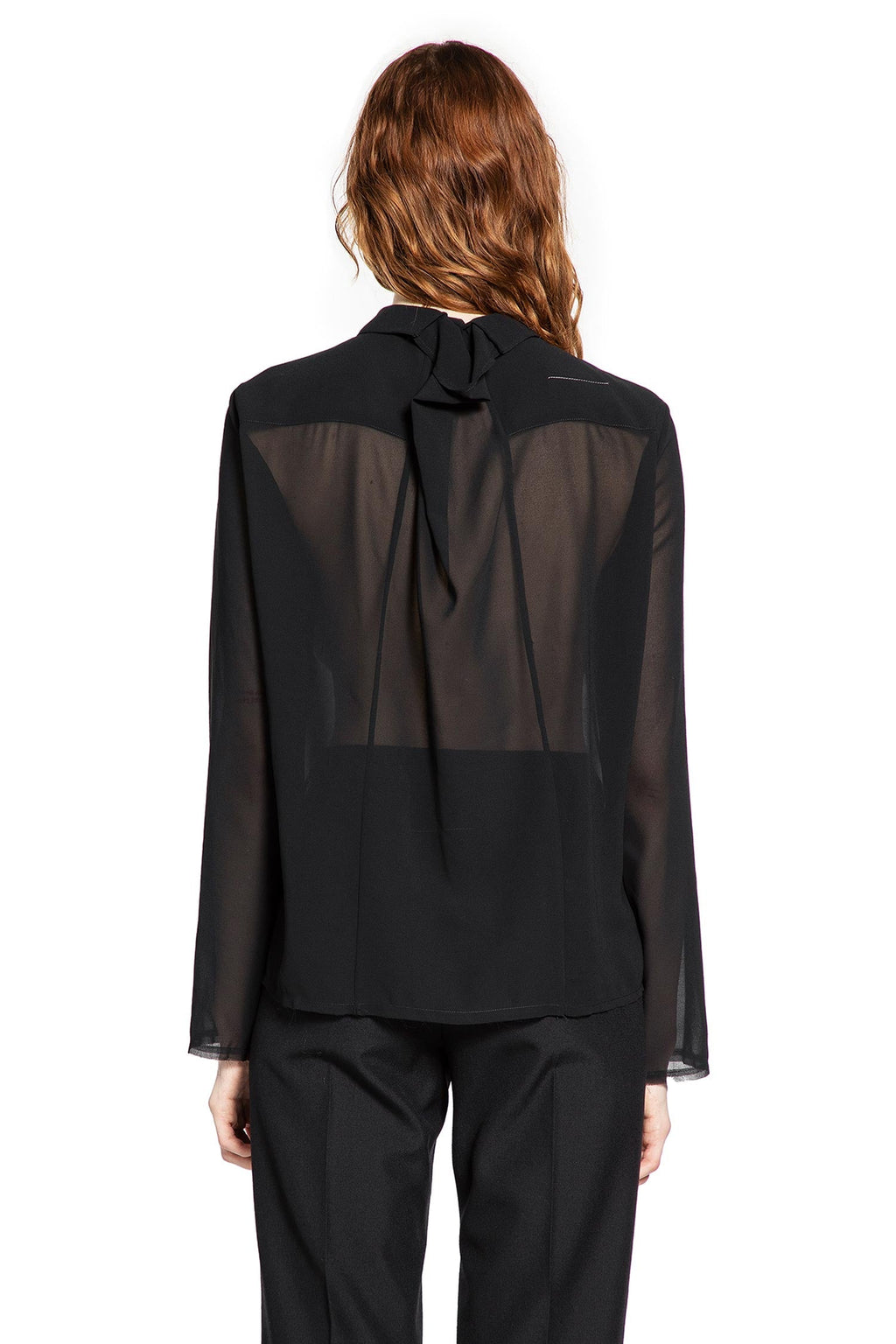 Sheer Tulle Shirt Maison margiela – Гарантія оригінальності – збільшений вид