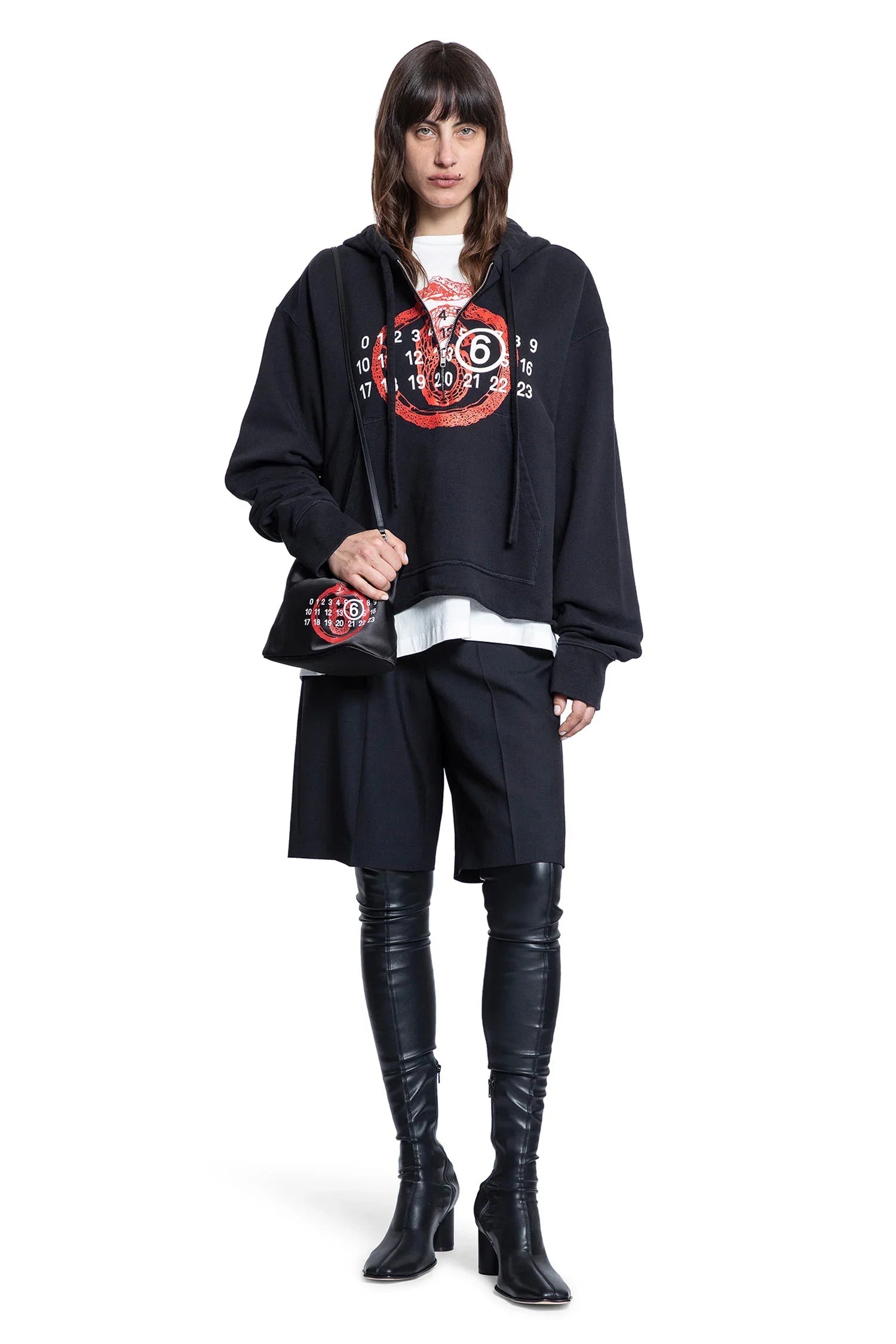 Felpa con cappuccio Anno del Serpente - MAISON MARGIELA