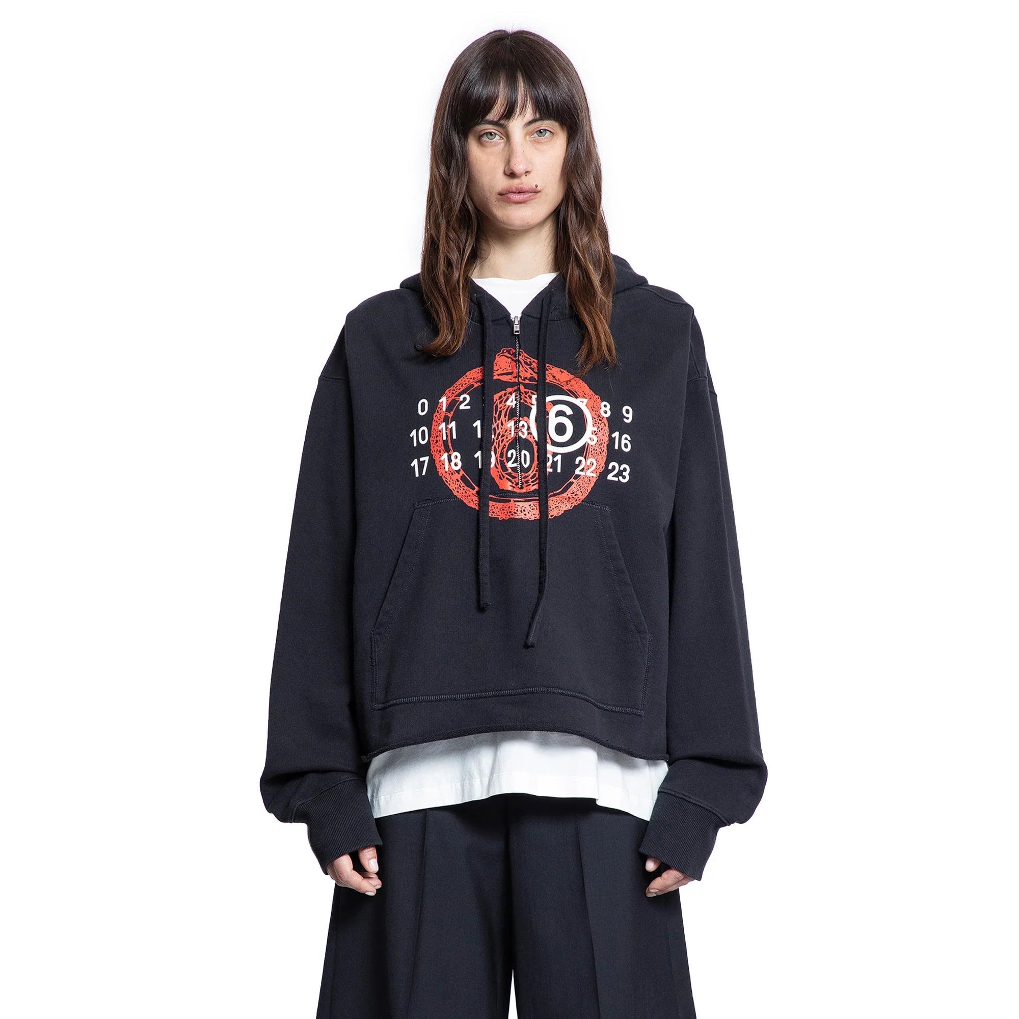 Felpa con cappuccio Anno del Serpente - MAISON MARGIELA