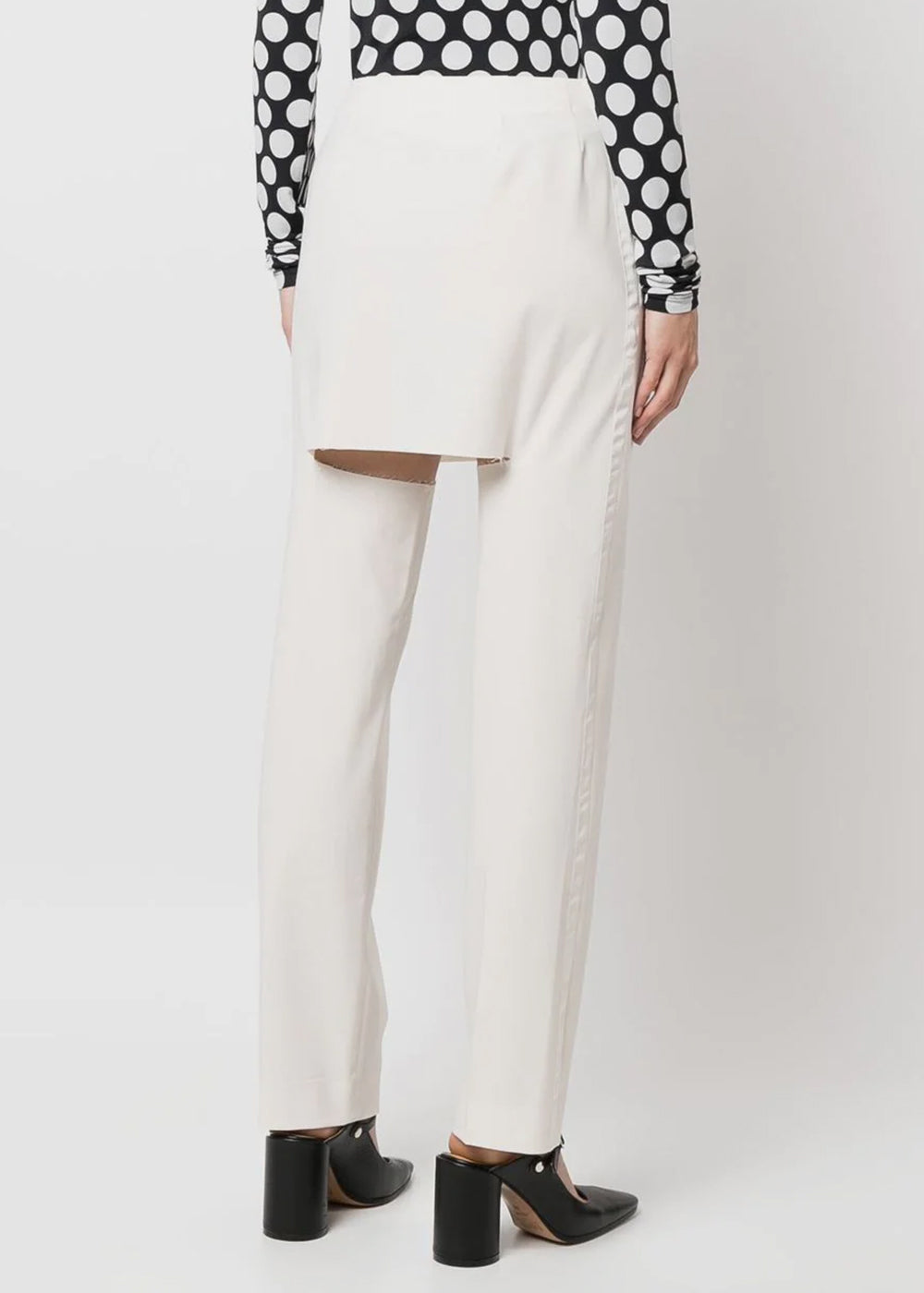 Off-White Cut-Out Pants Maison margiela – Гарантія оригінальності – детальний вид