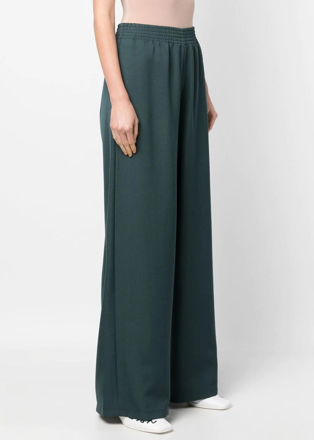 Green Wide-Leg Pants Maison margiela оригінал – Купити в Україні – вид ззаду