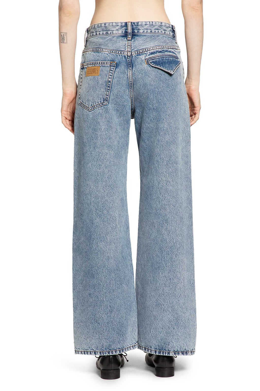 Оригінальна Wide Leg Jeans Maison margiela – збільшений вид