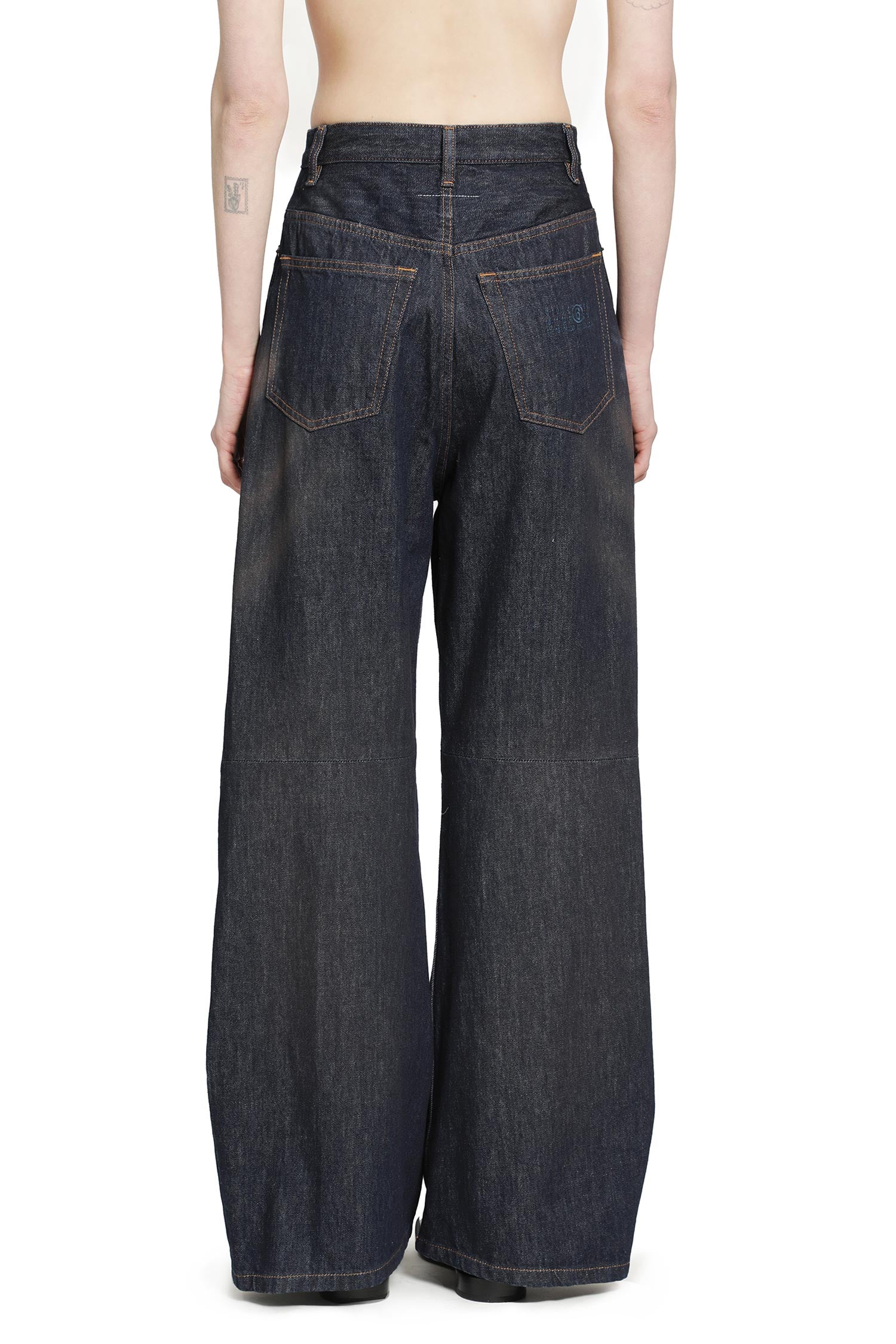 Оригінальна Wide Leg Jeans Maison margiela – збільшений вид