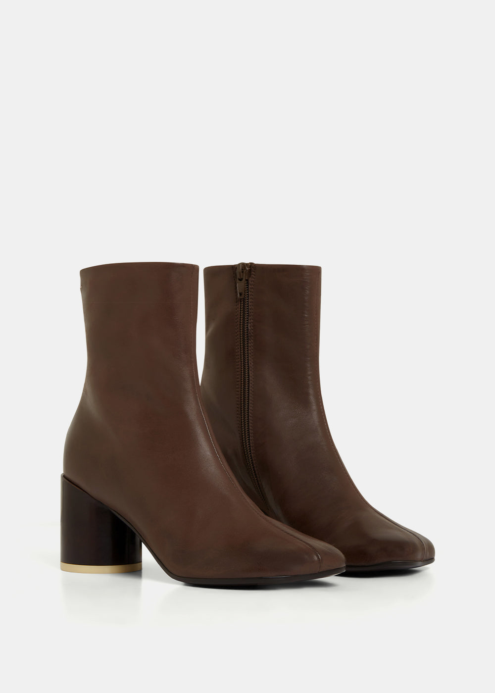 Brown Anatomic Ankle Boots Maison margiela оригінал – Купити в Україні – вид ззаду