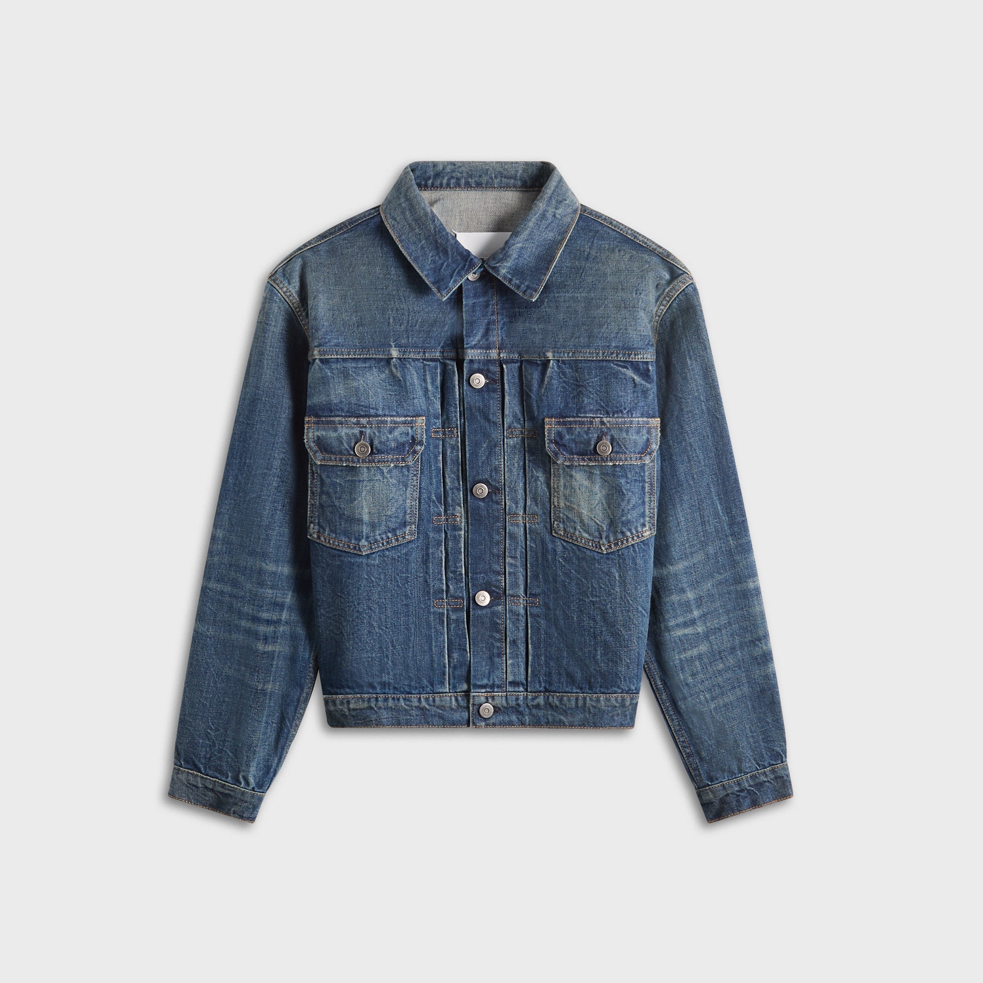 Sports Jacket Blue Wash Maison margiela – Гарантія оригінальності – боковий вид