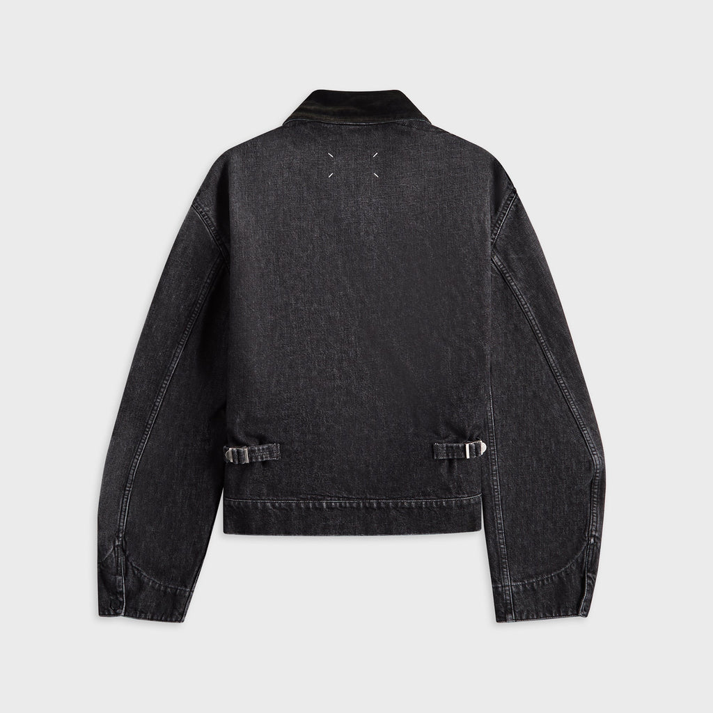 Sports Jacket Washed Black Maison margiela оригінал – Купити в Україні – вид ззаду