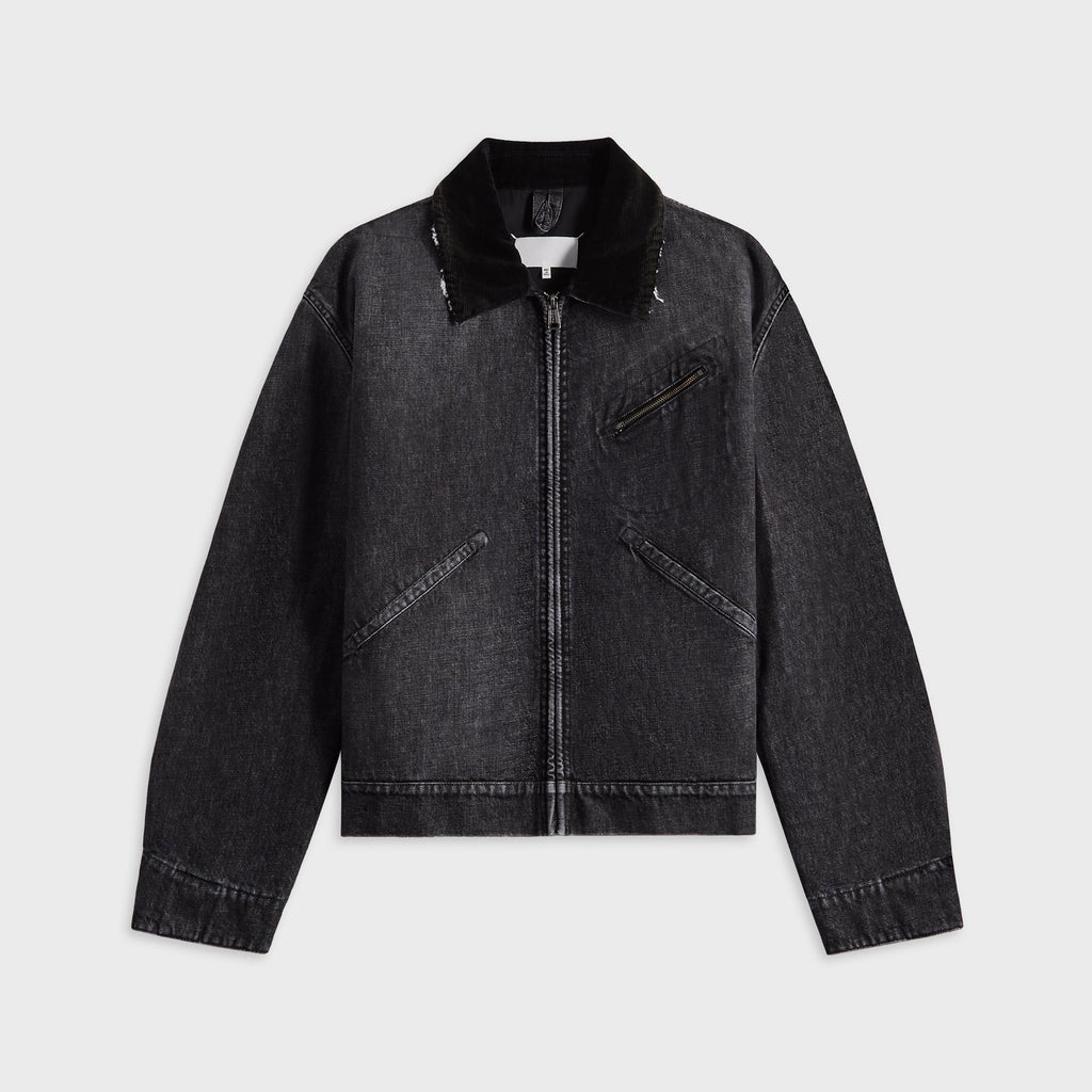 Sports Jacket Washed Black Maison margiela оригінал – Купити в Україні – боковий вид