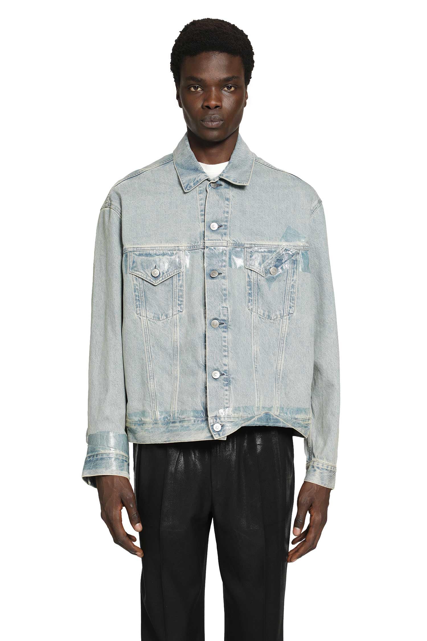Оригінальна Taped Denim Jacket Maison margiela – вид ззаду