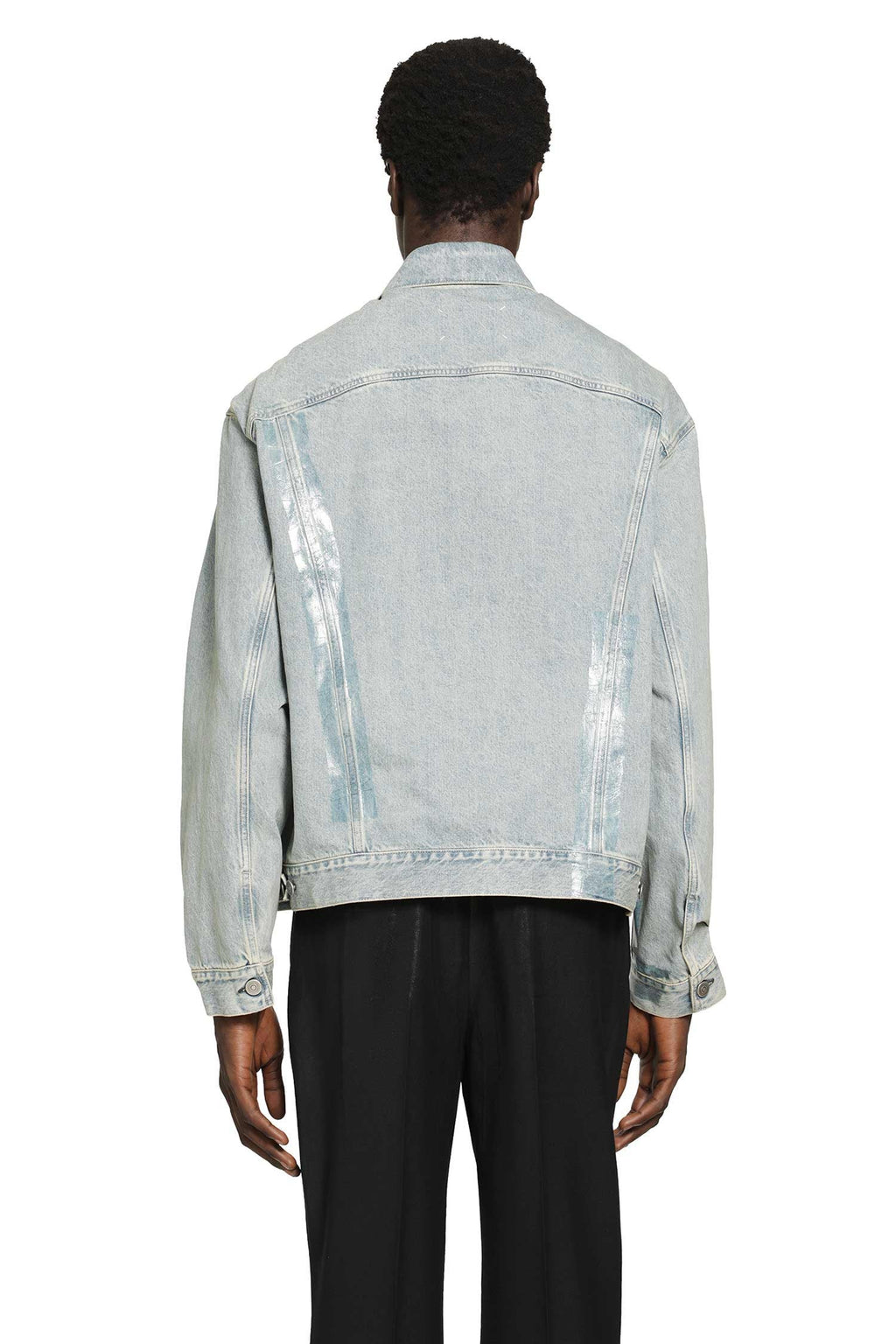 Оригінальна Taped Denim Jacket Maison margiela – збільшений вид